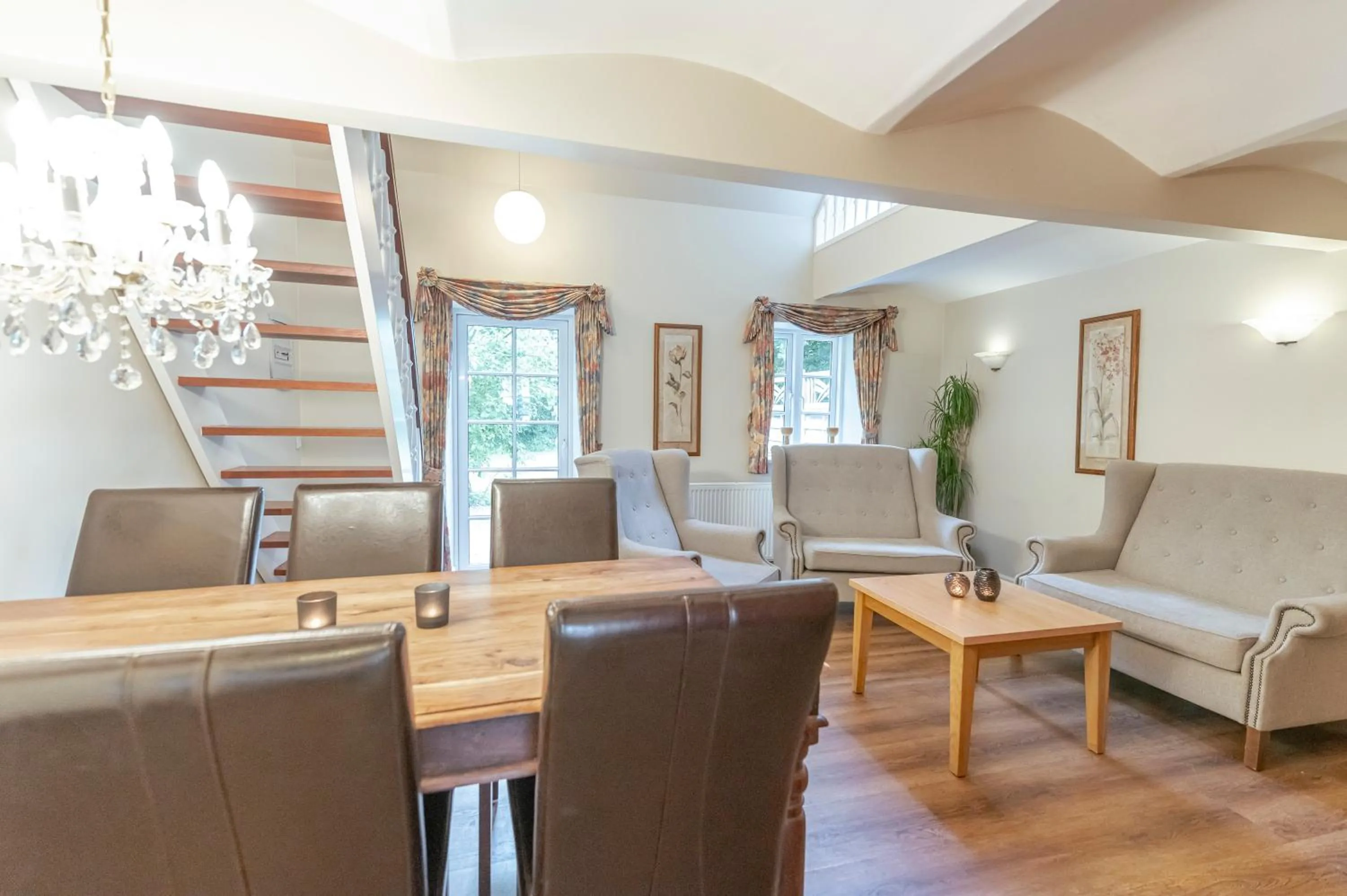 Dining area in Bramslevgaard