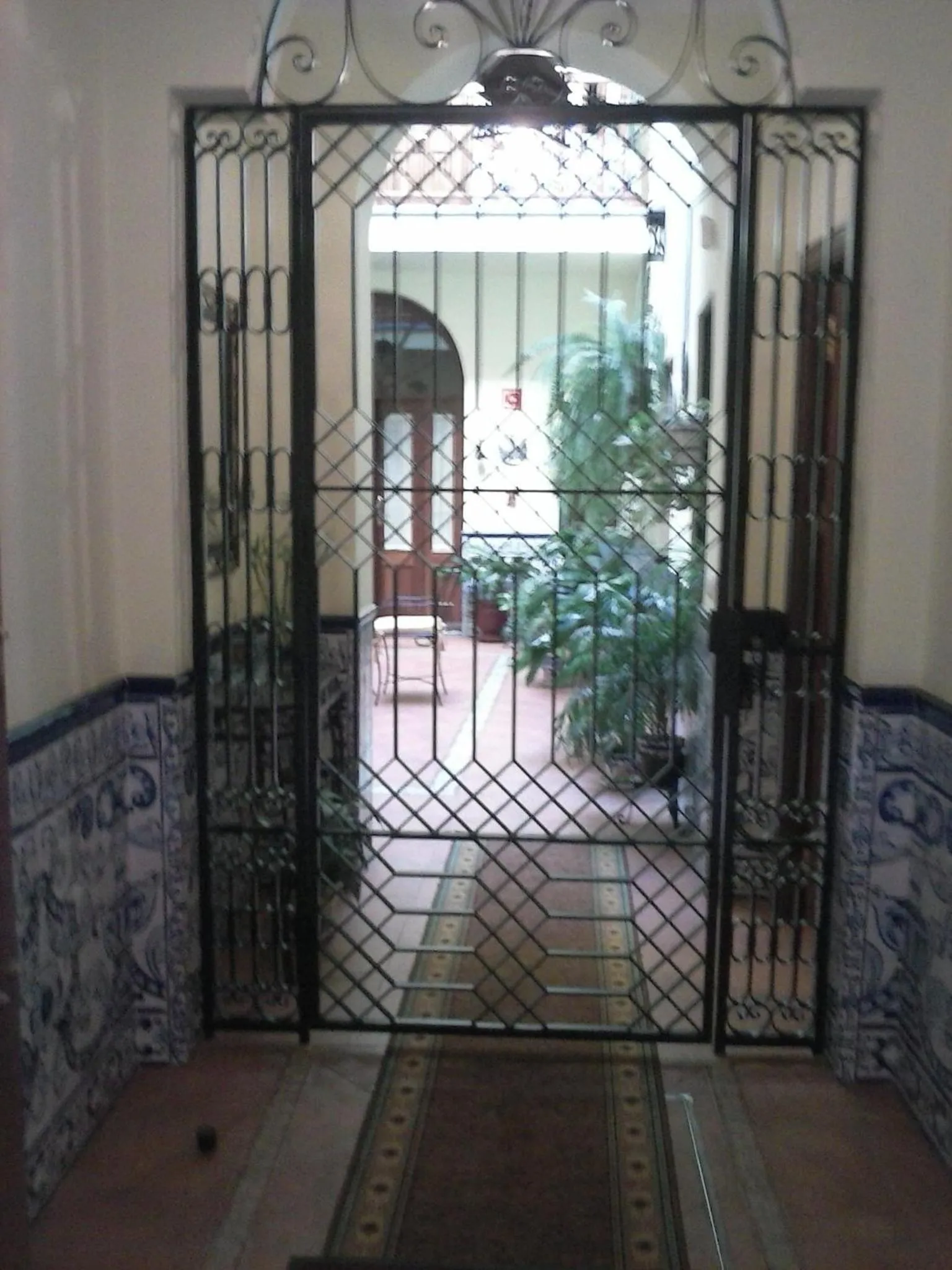 Lobby or reception in Pension Doña Trinidad