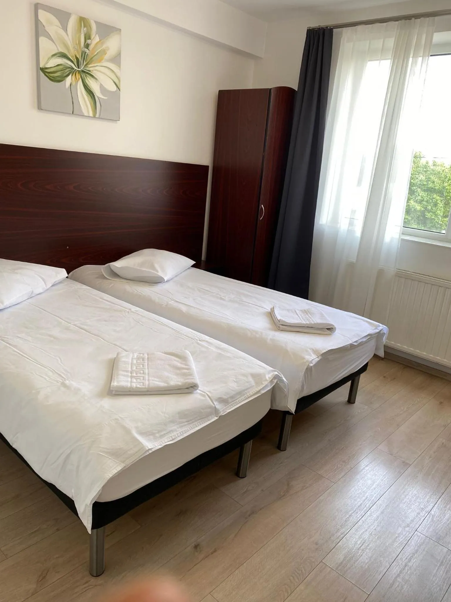 Bed in Pension Yasmine