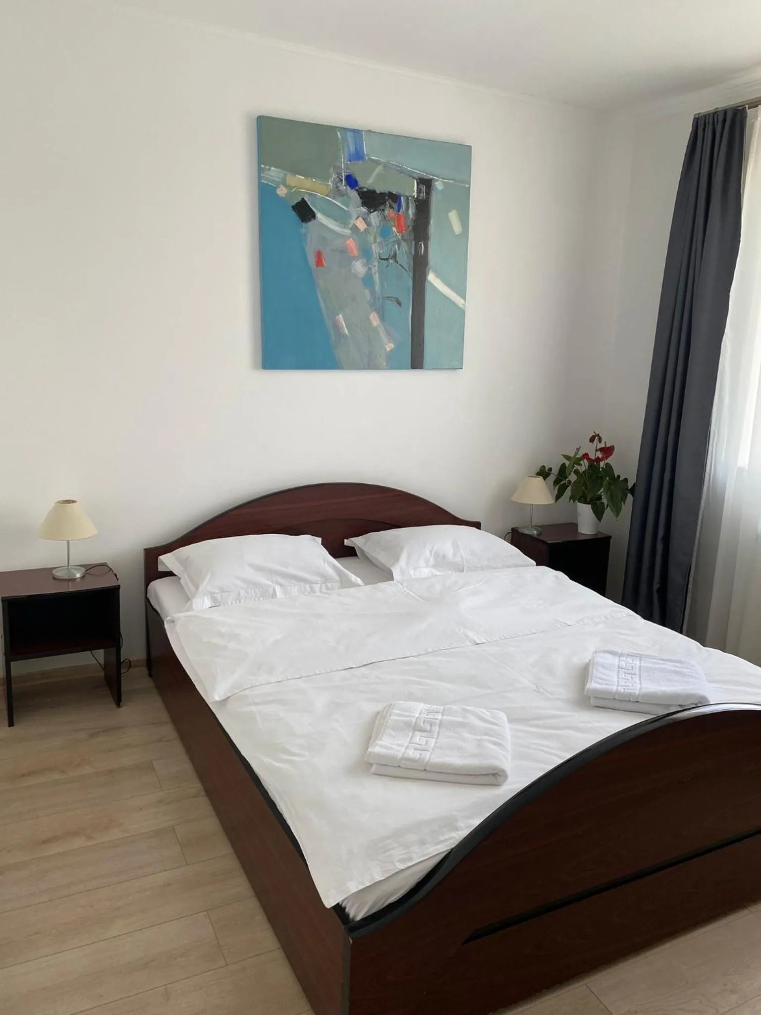 Bed in Pension Yasmine