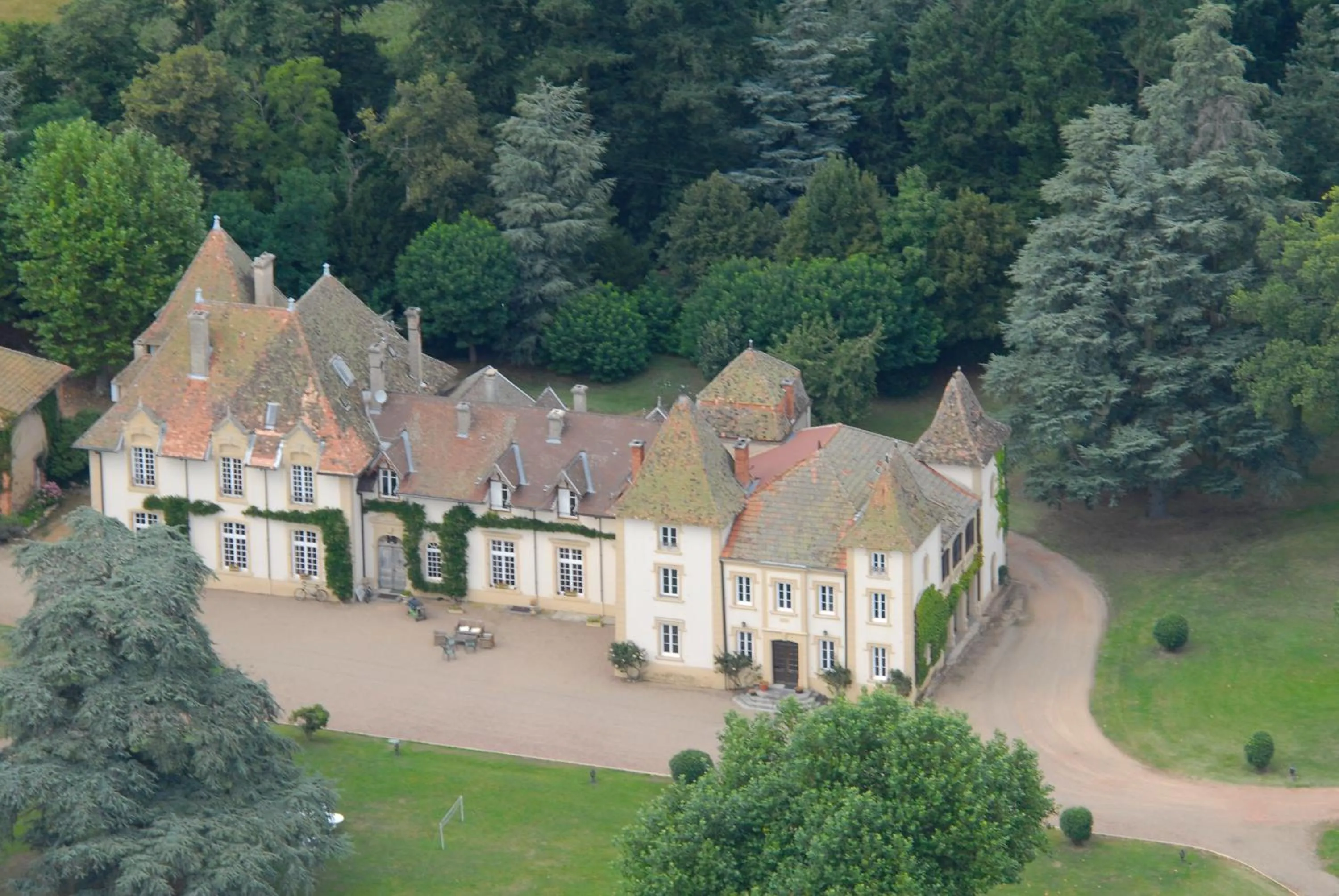 Bird's eye view in Domaine des Grands Cèdres