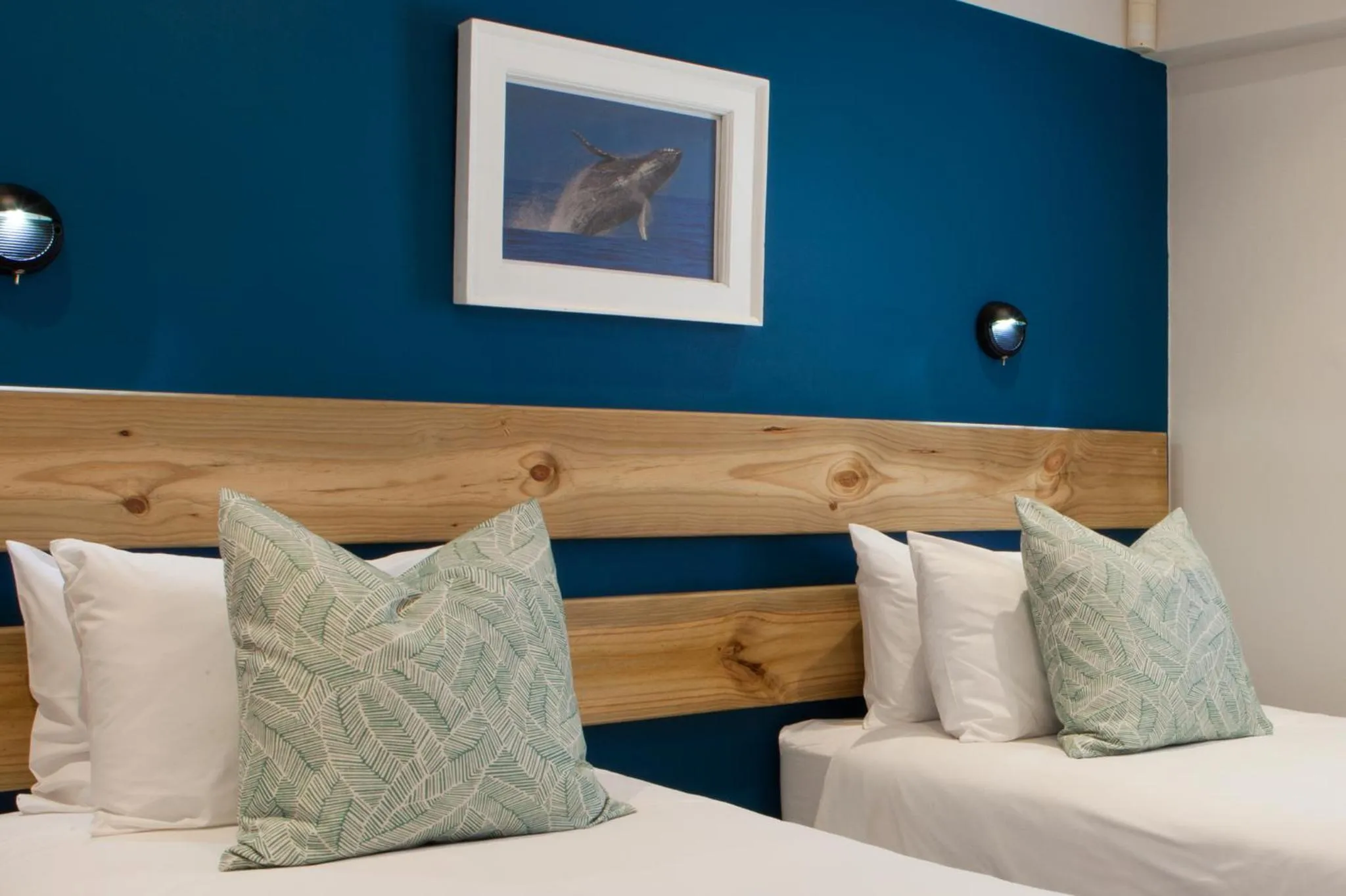 Bed in Plett Beachfront Accommodation