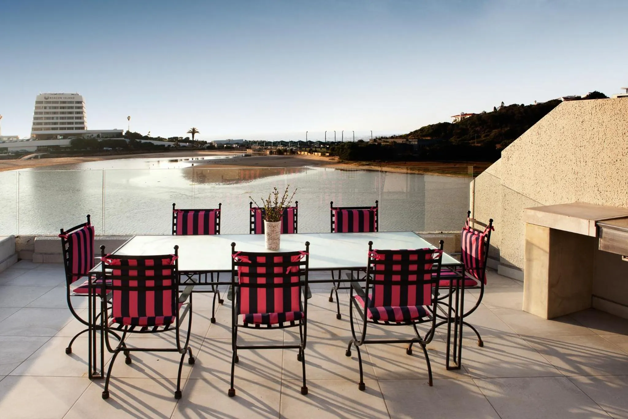 Patio in Plett Beachfront Accommodation