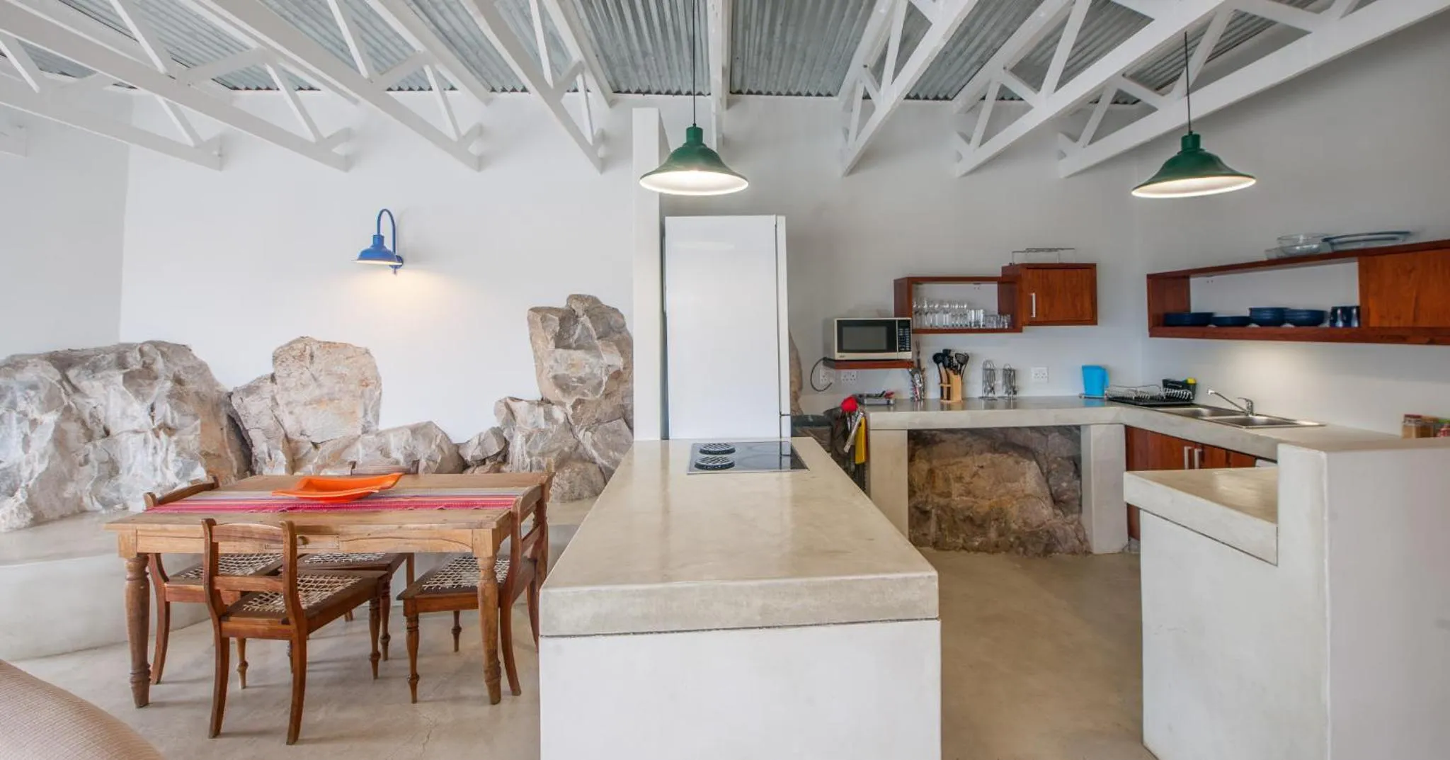 Kitchen or kitchenette in Plett Beachfront Accommodation