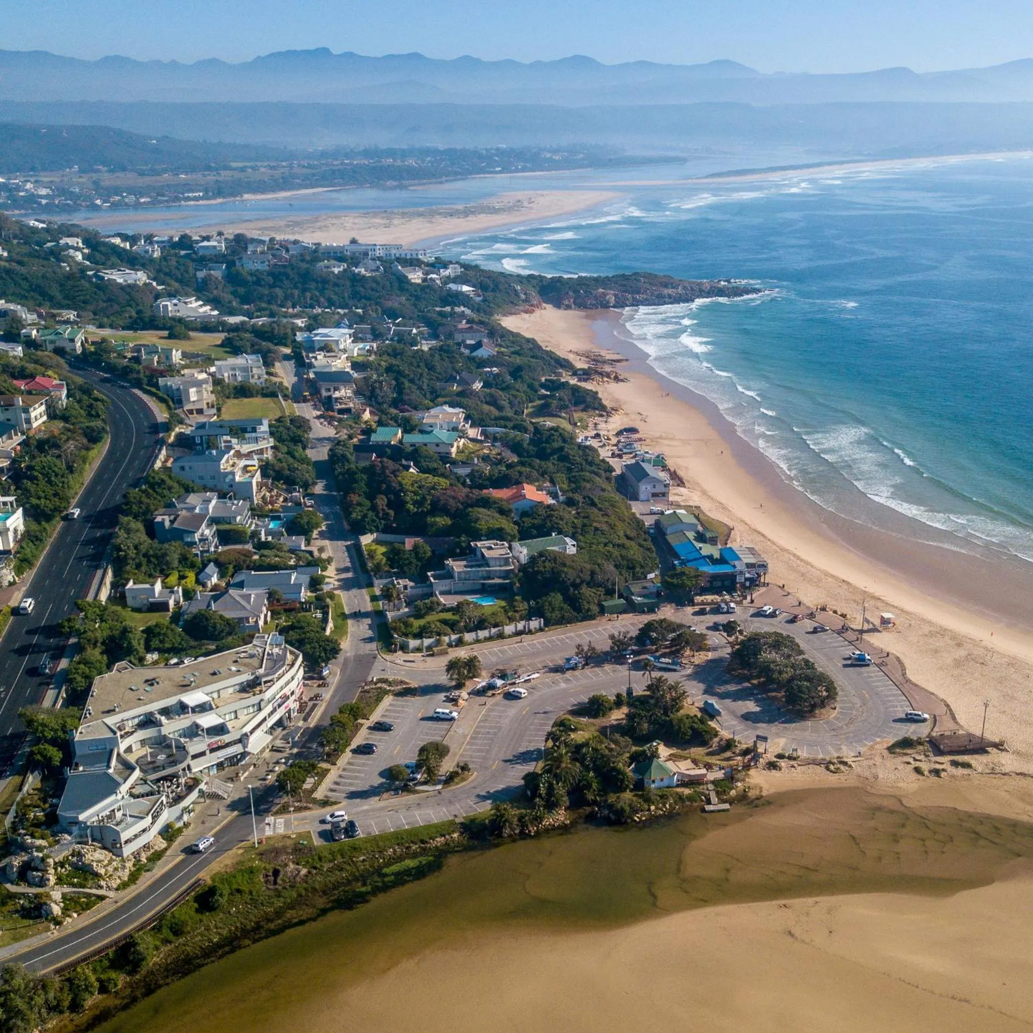Bird's eye view in Plett Beachfront Accommodation