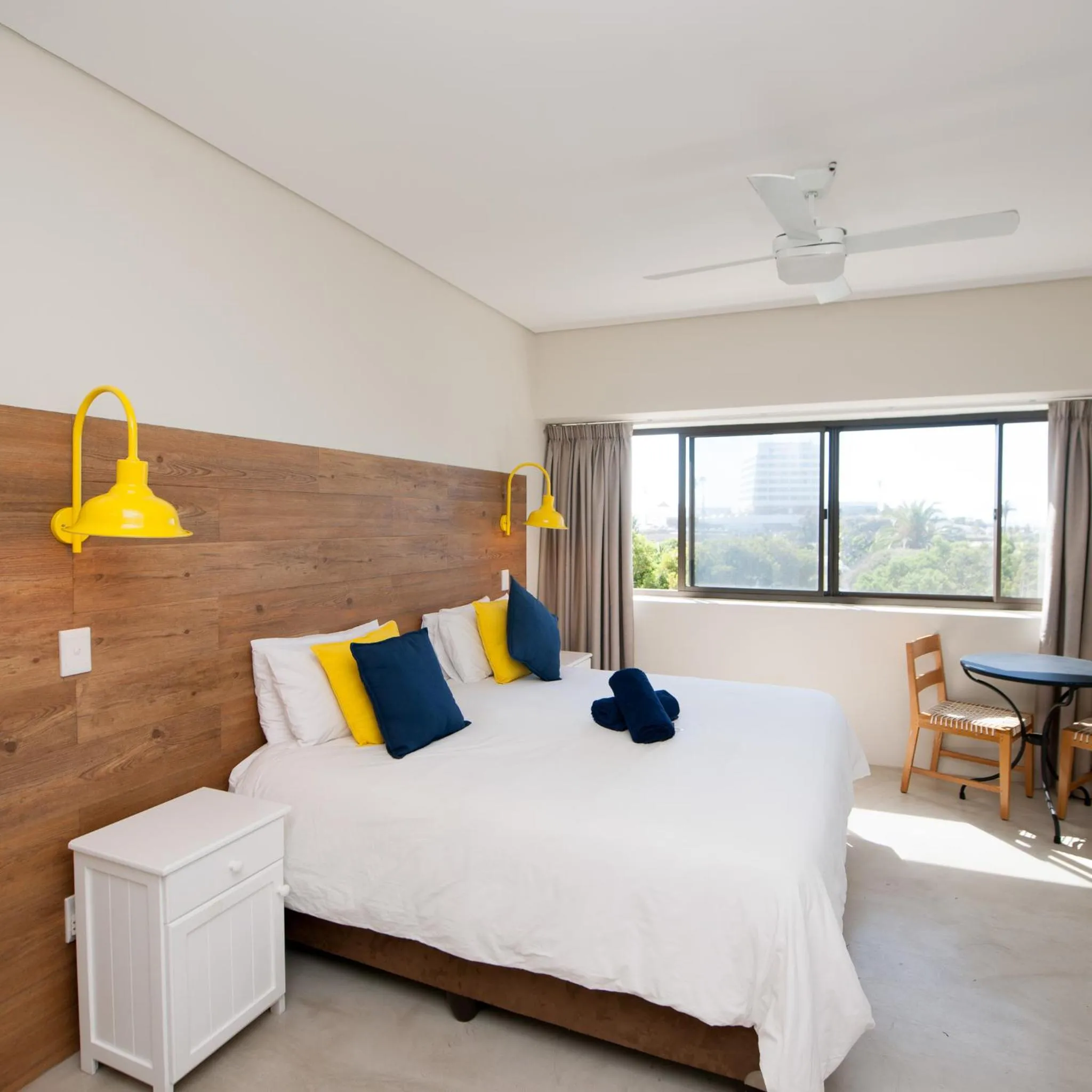 Bed in Plett Beachfront Accommodation