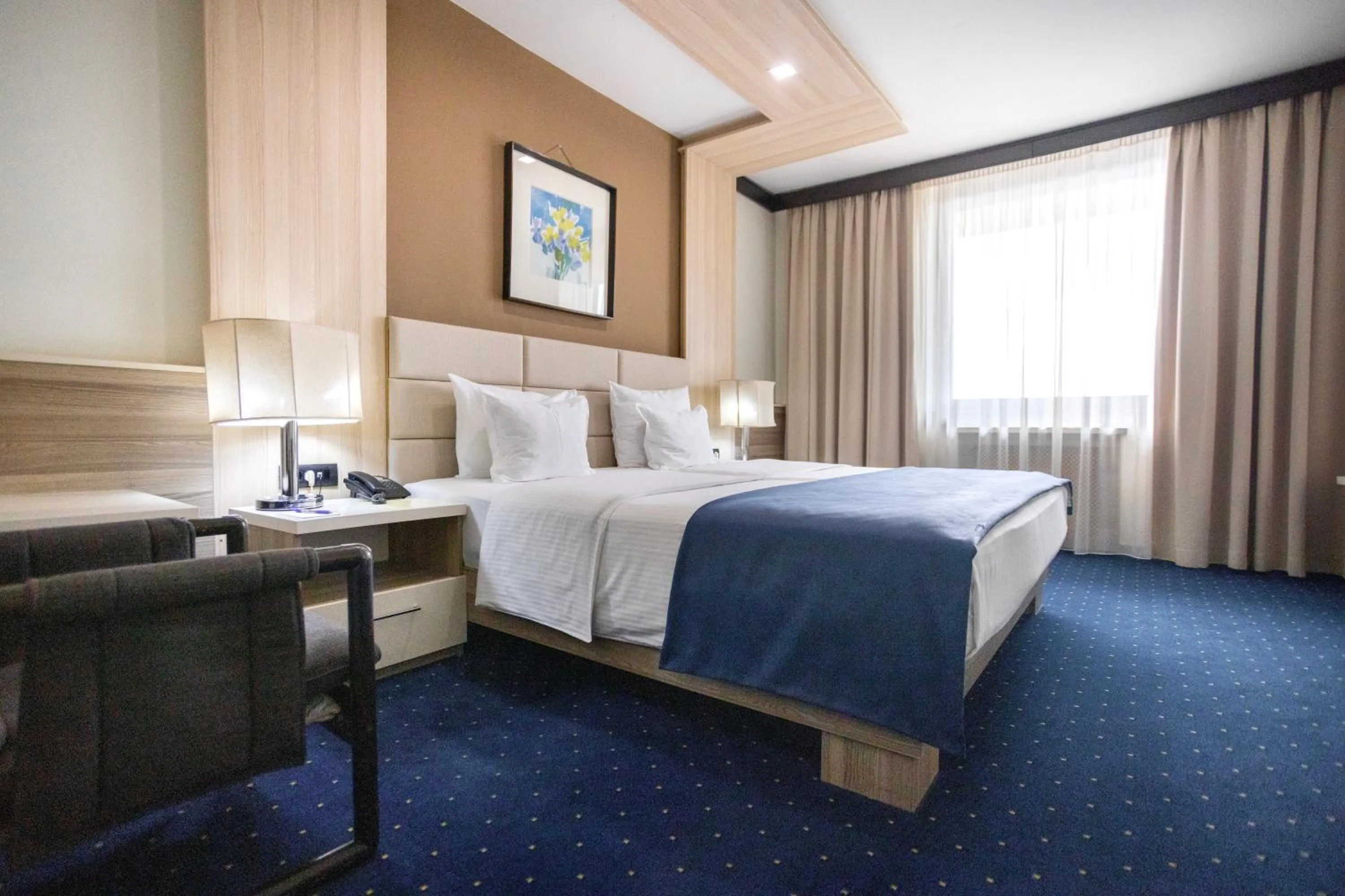 Bed in Hotel Holiday