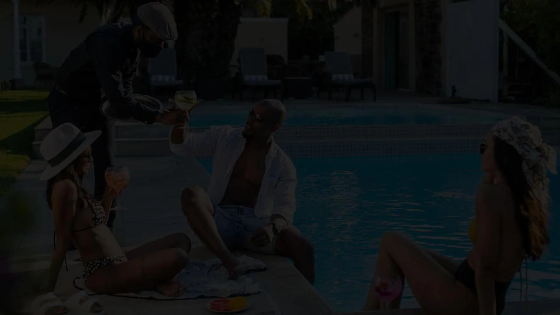 Swimming pool in Victoria & Alfred Hotel by NEWMARK