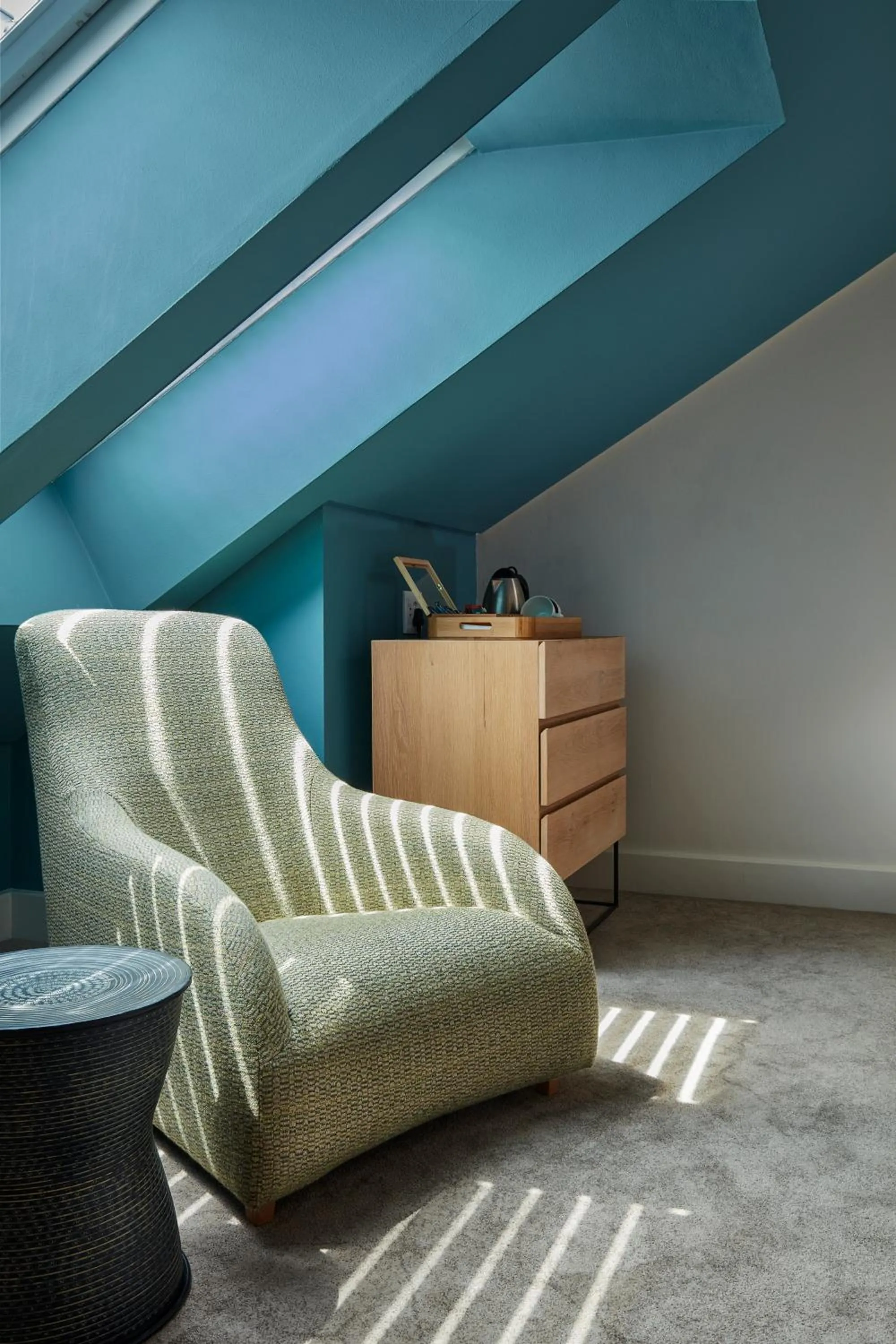 Seating area in Victoria & Alfred Hotel by NEWMARK