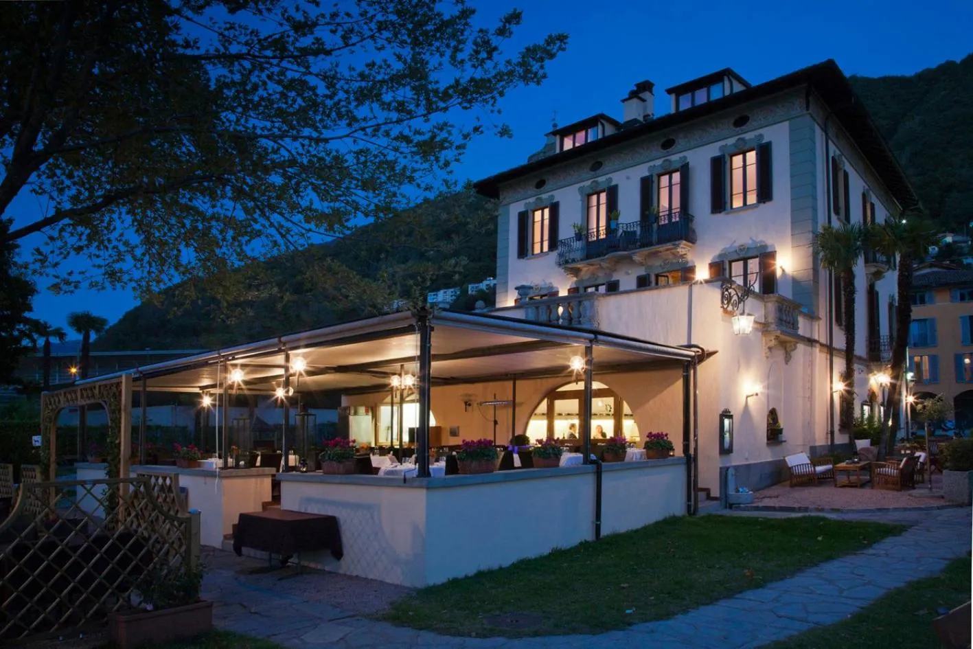 Property building in Albergo Ristorante La Palma