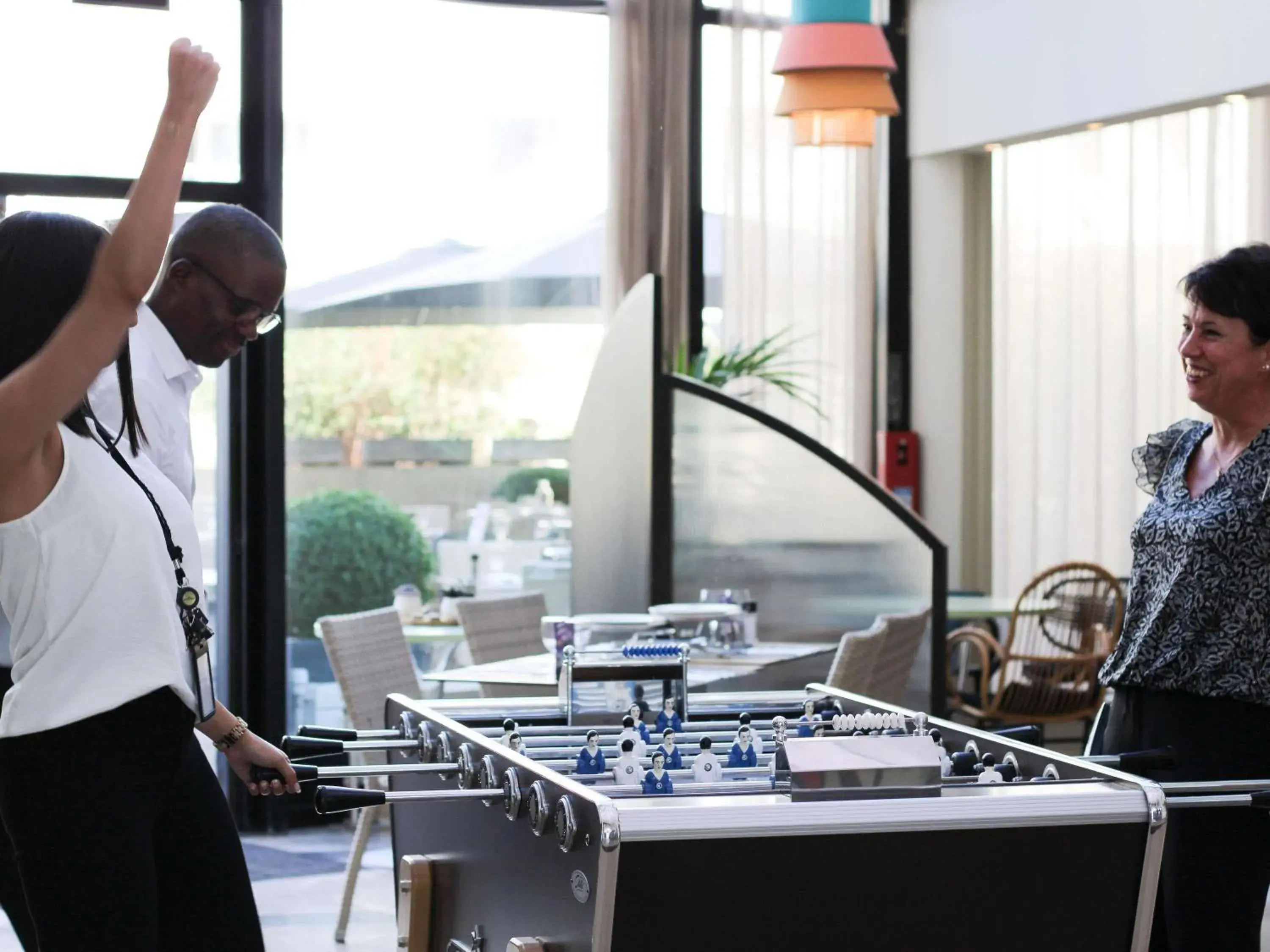 Lounge or bar in ibis Styles Evry Courcouronnes Hotel and Events Lounge or bar in ibis Styles Evry Courcouronnes Hotel and Events