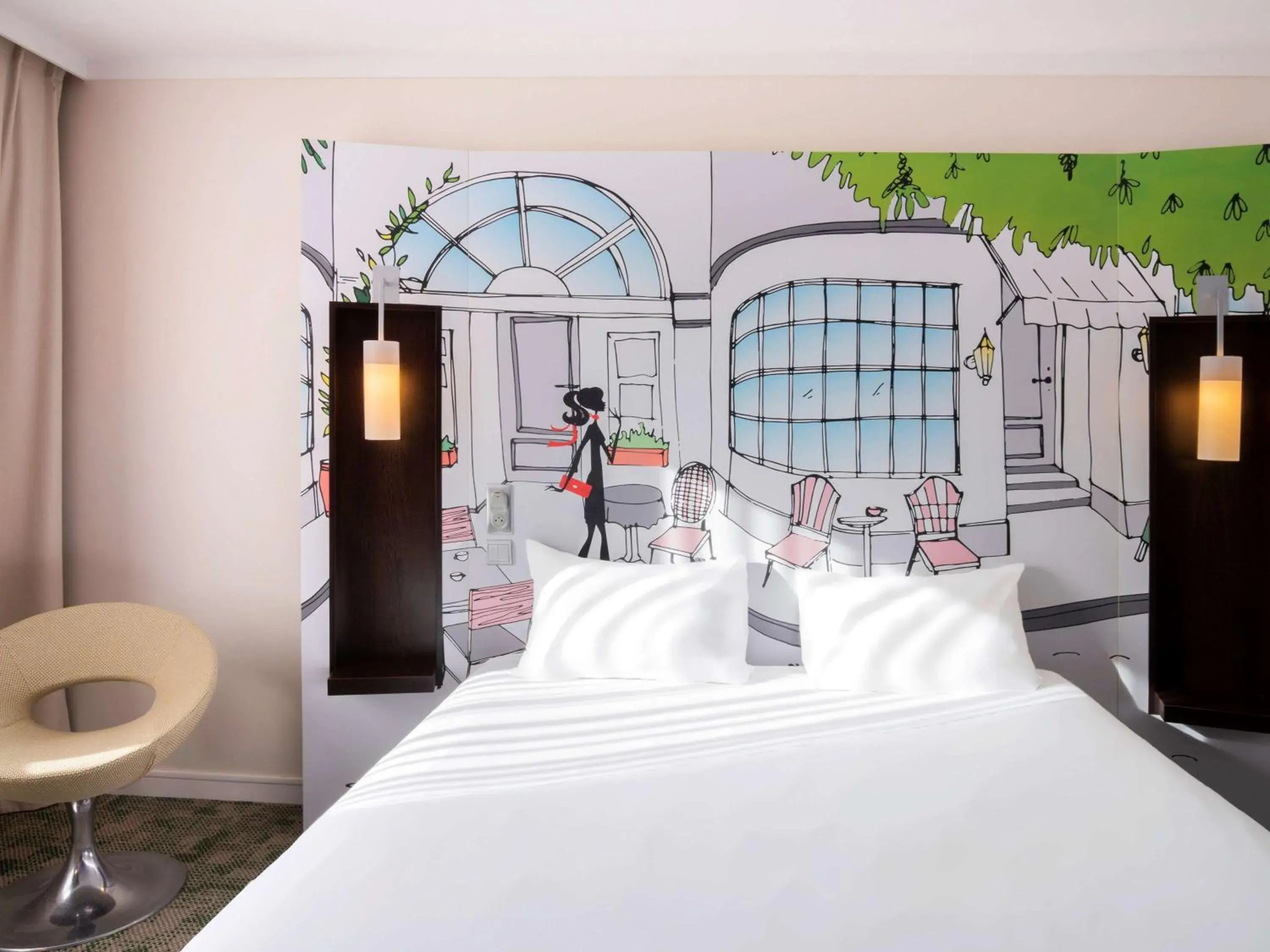 Photo of the whole room, Bed in ibis Styles Evry Courcouronnes Hotel and Events Photo of the whole room, Bed in ibis Styles Evry Courcouronnes Hotel and Events