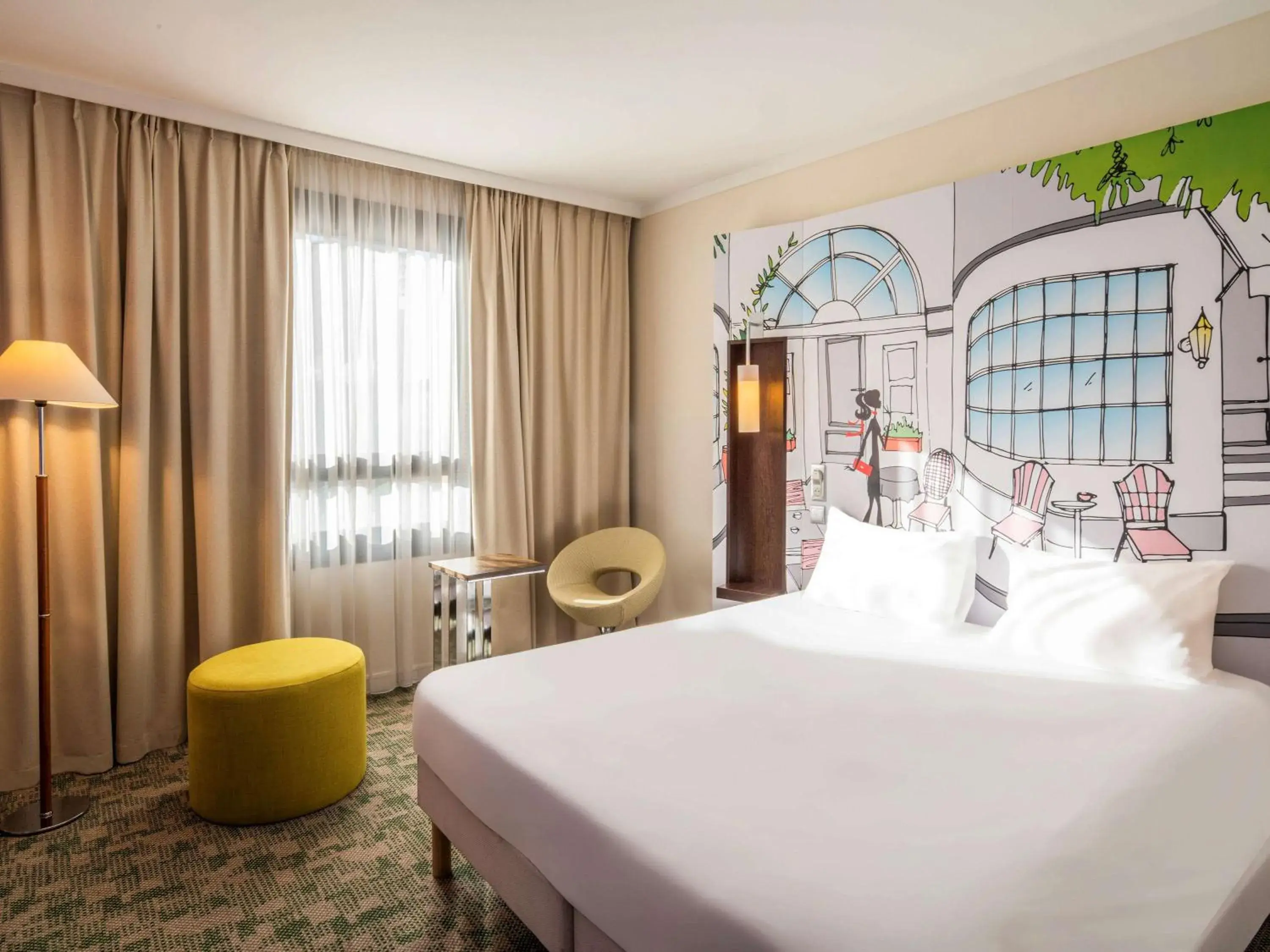 Photo of the whole room, Bed in ibis Styles Evry Courcouronnes Hotel and Events Photo of the whole room, Bed in ibis Styles Evry Courcouronnes Hotel and Events