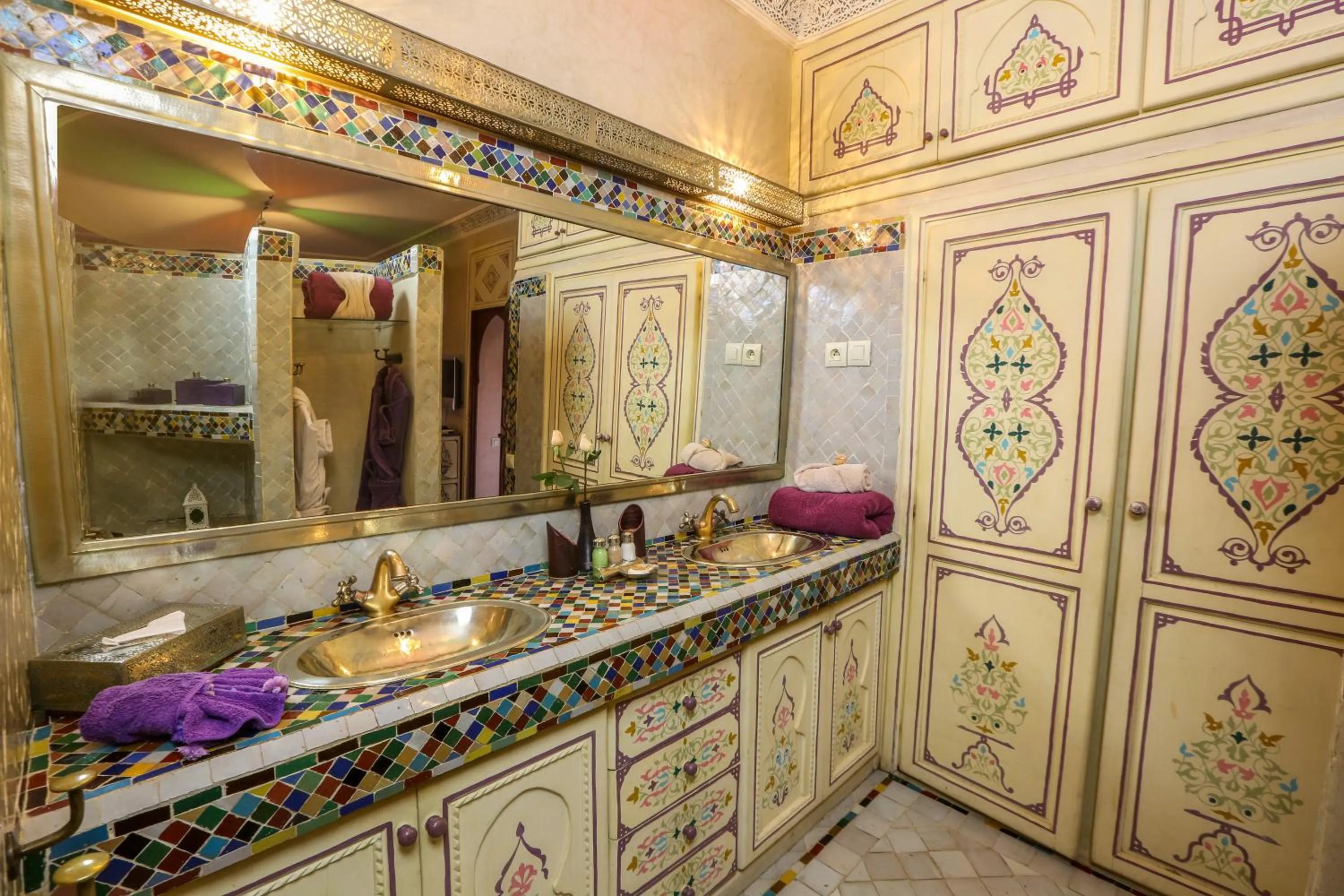 Bathroom in Riad Turquoise