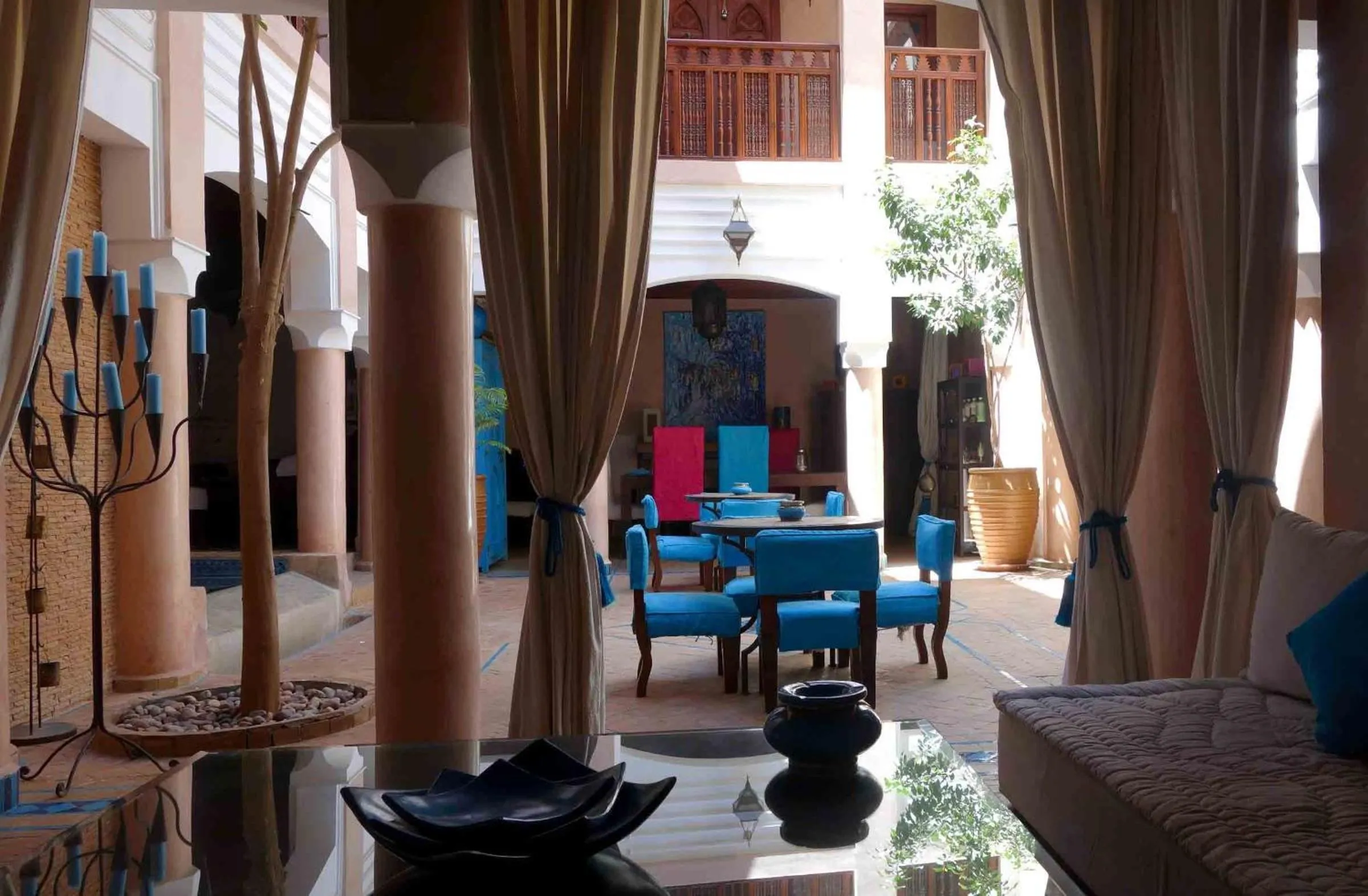 Lobby or reception in Riad Turquoise