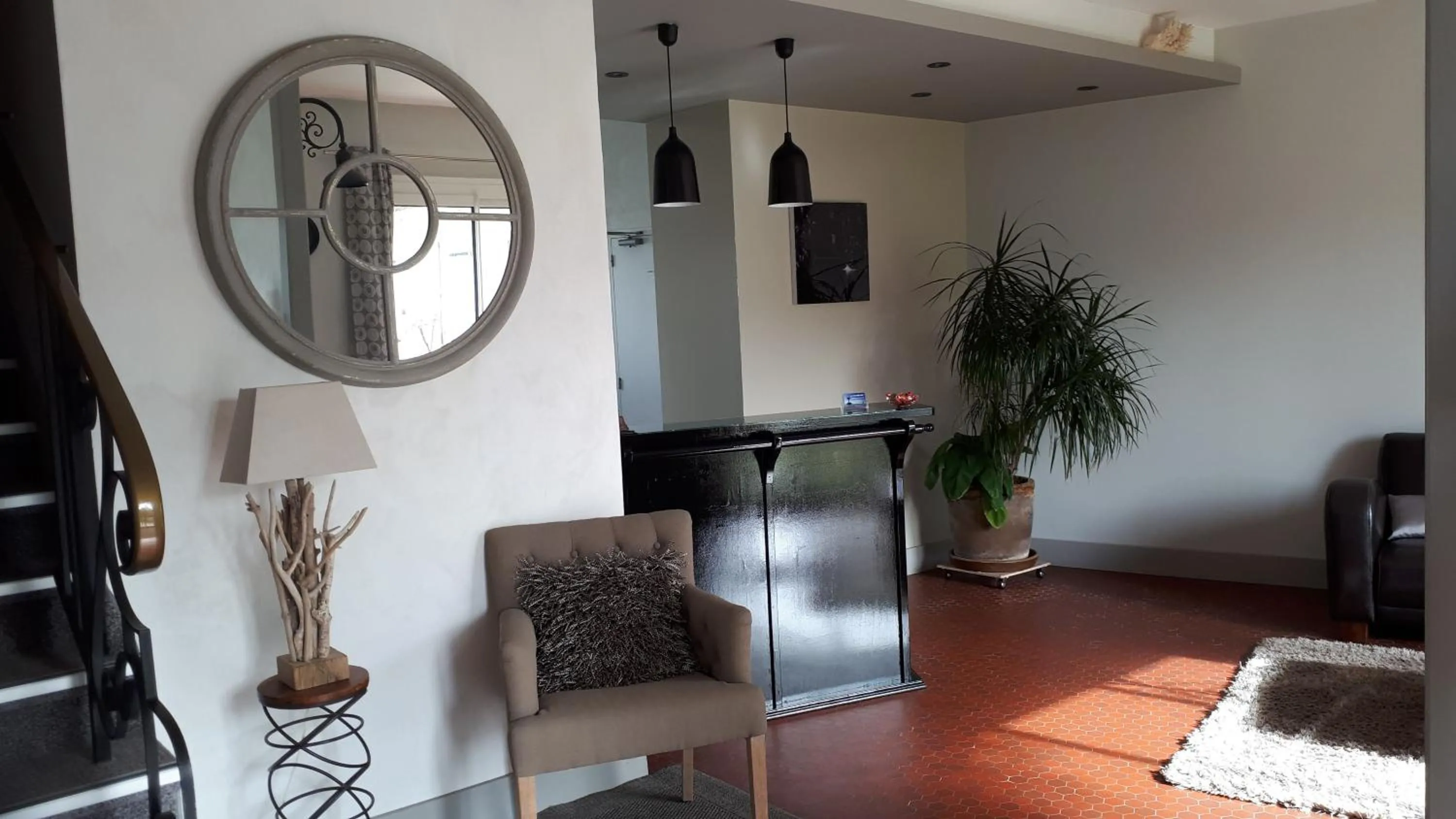 Lobby or reception in Hotel Le Goeland
