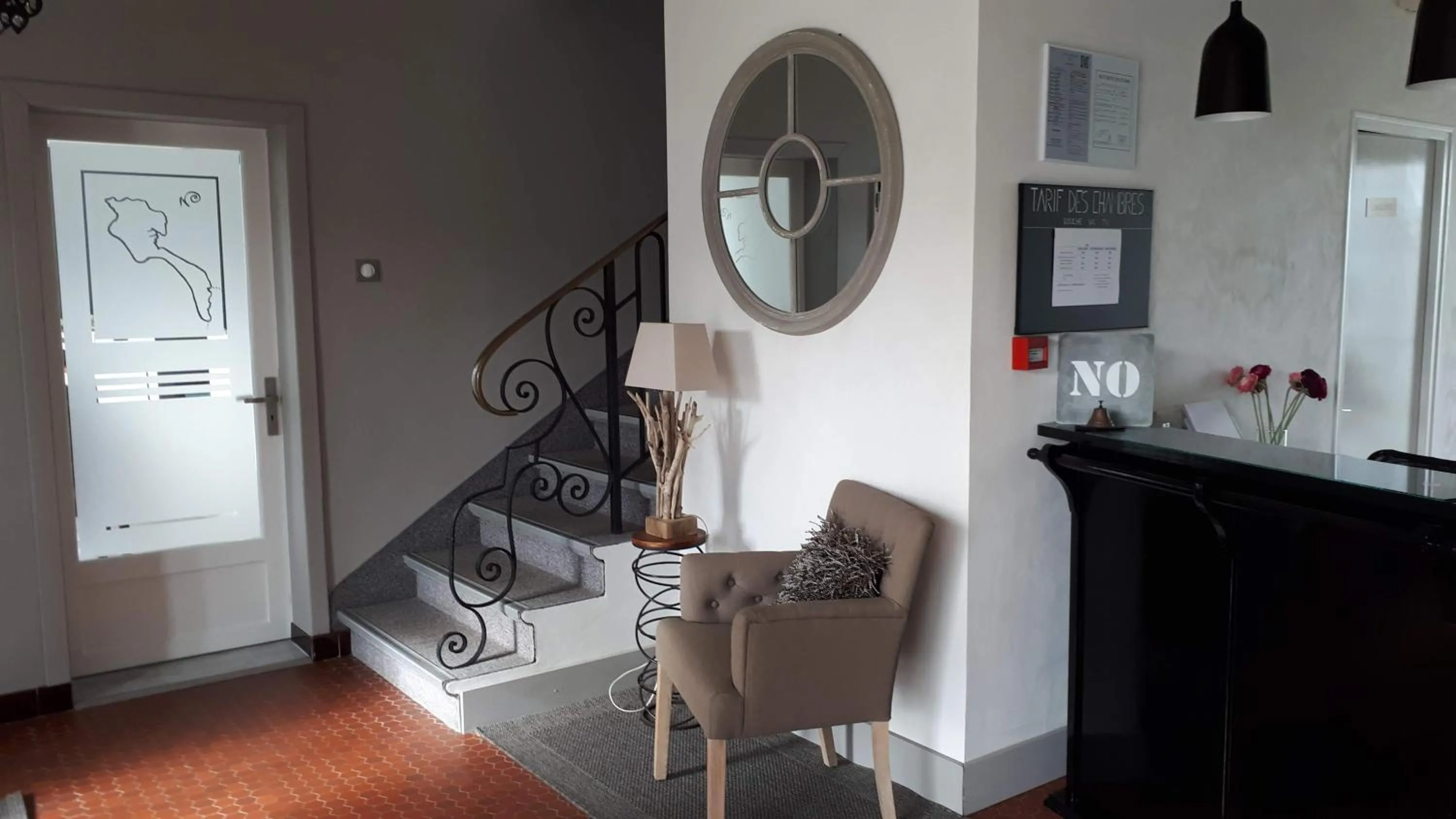 Lobby or reception in Hotel Le Goeland