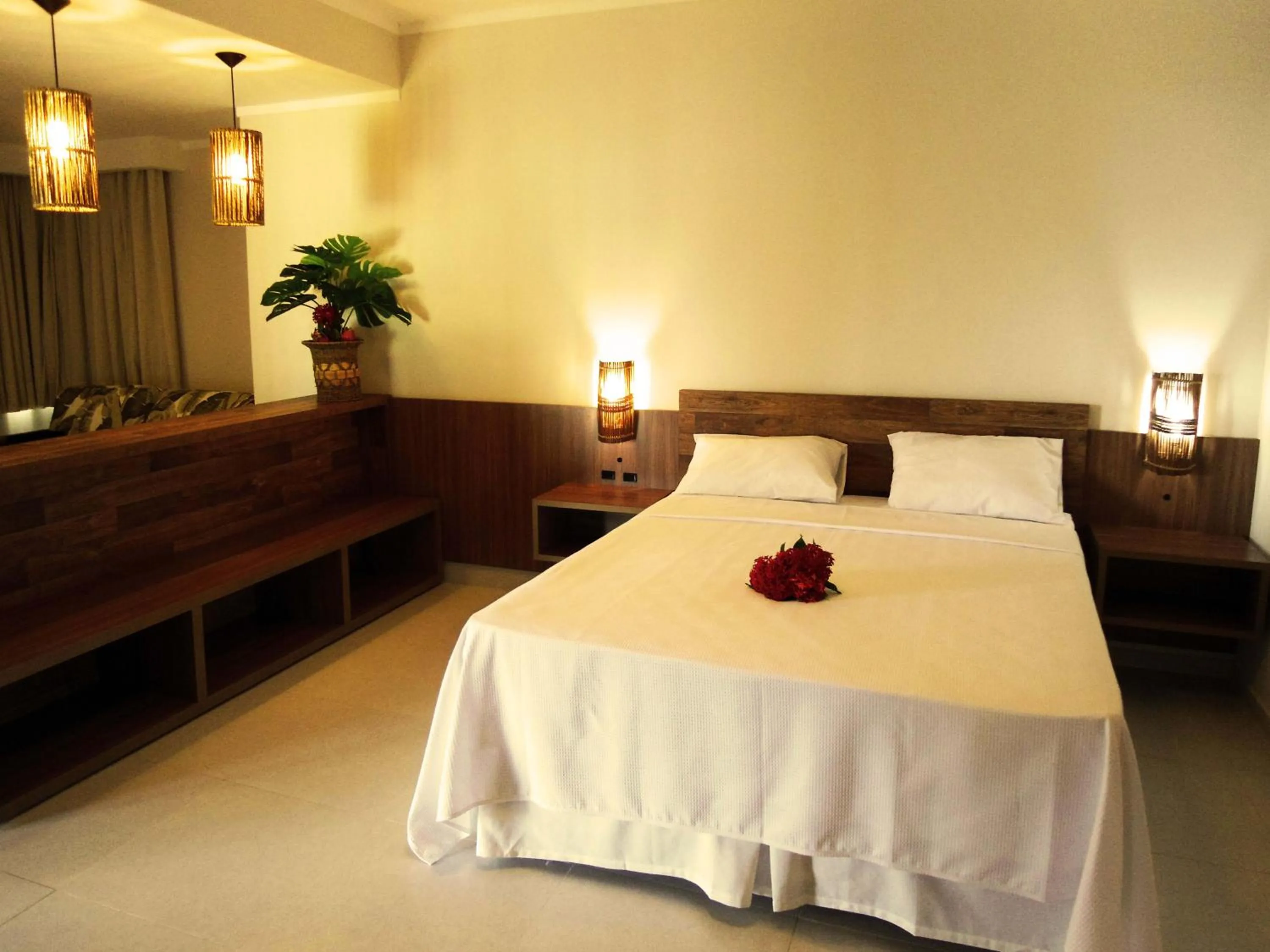 Bed in Resort da Ilha