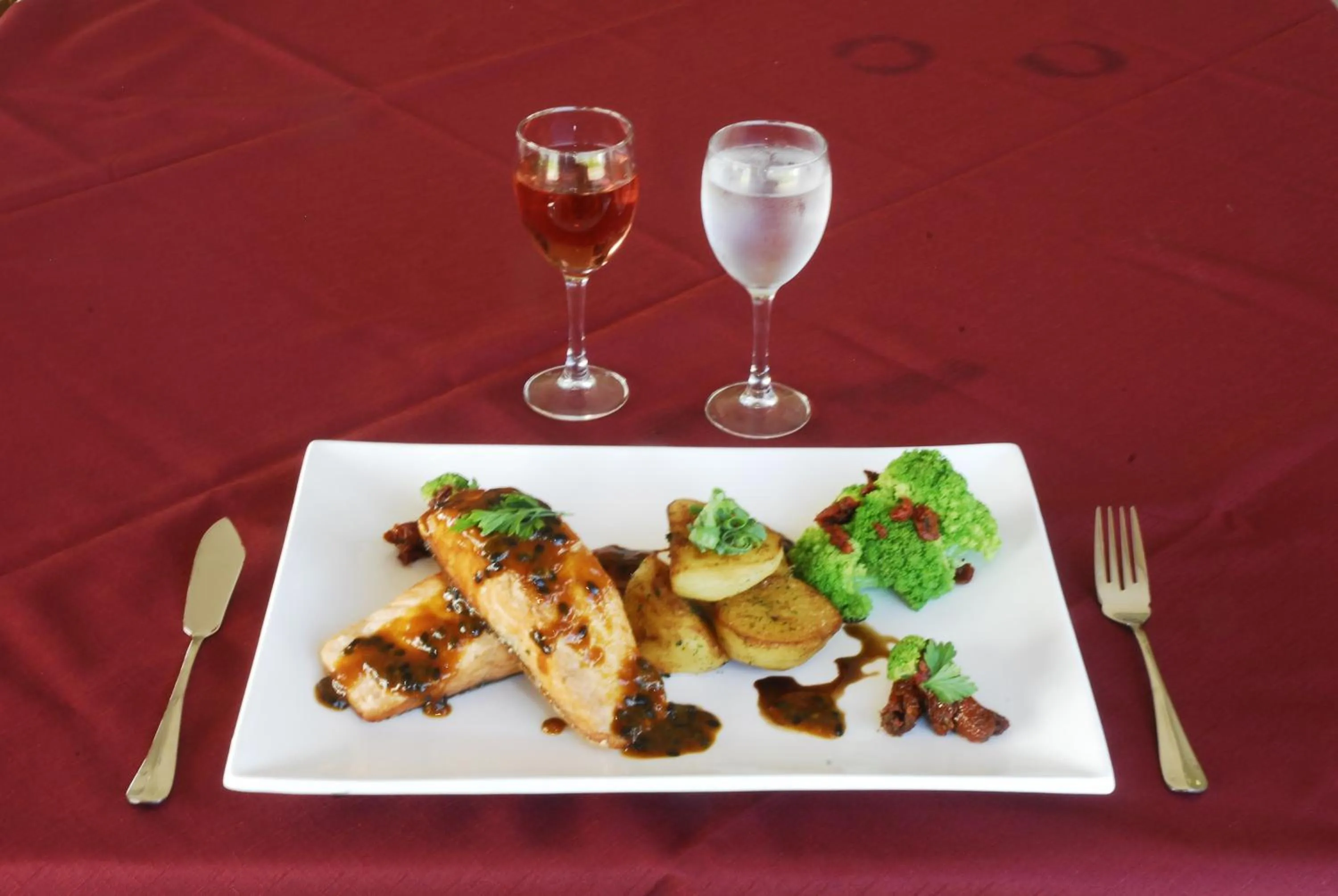 Food close-up in Resort da Ilha