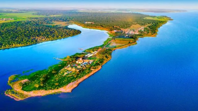 Bird's eye view in Resort da Ilha