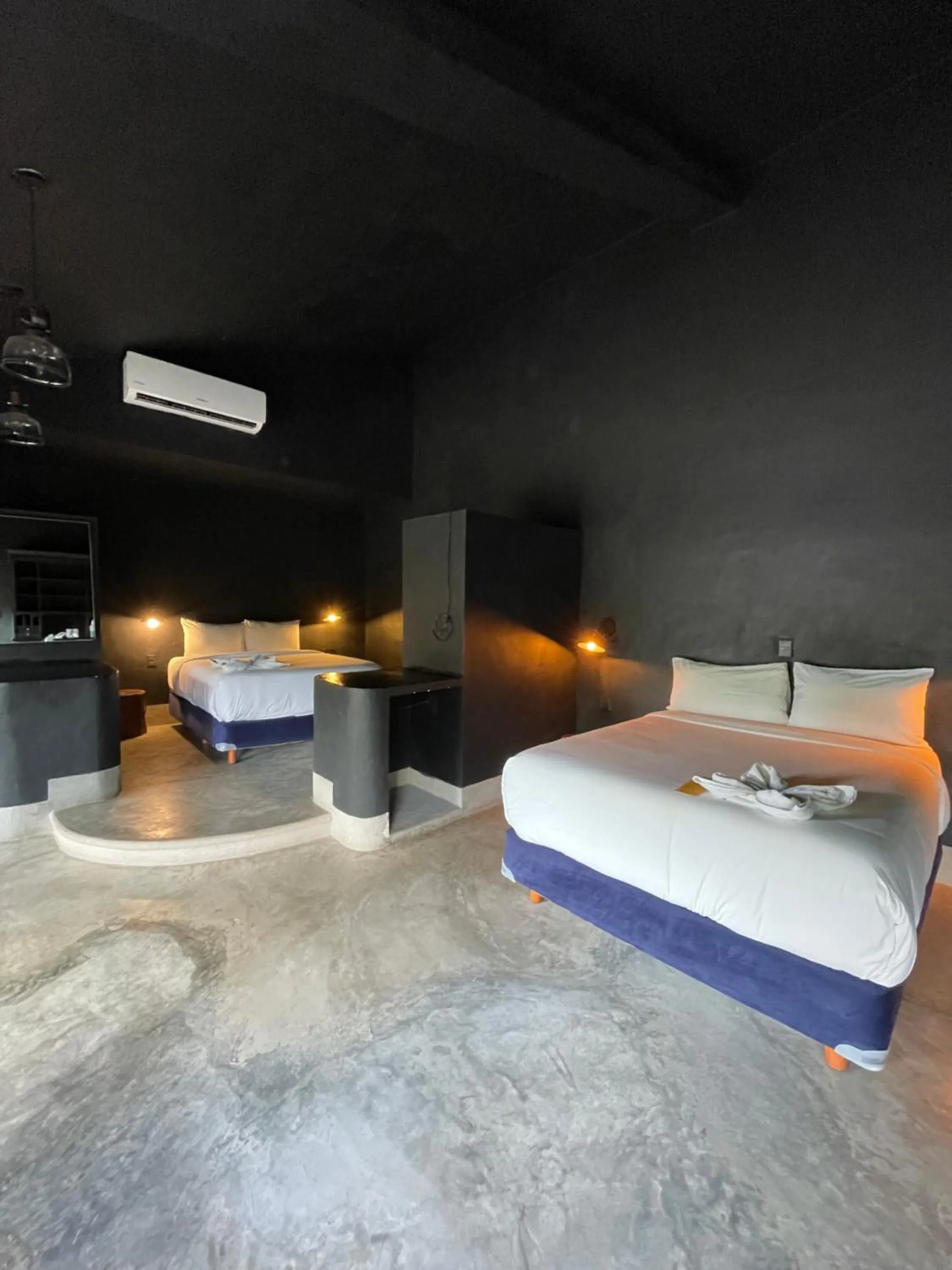 Bed in Aroma Tulum & beach club