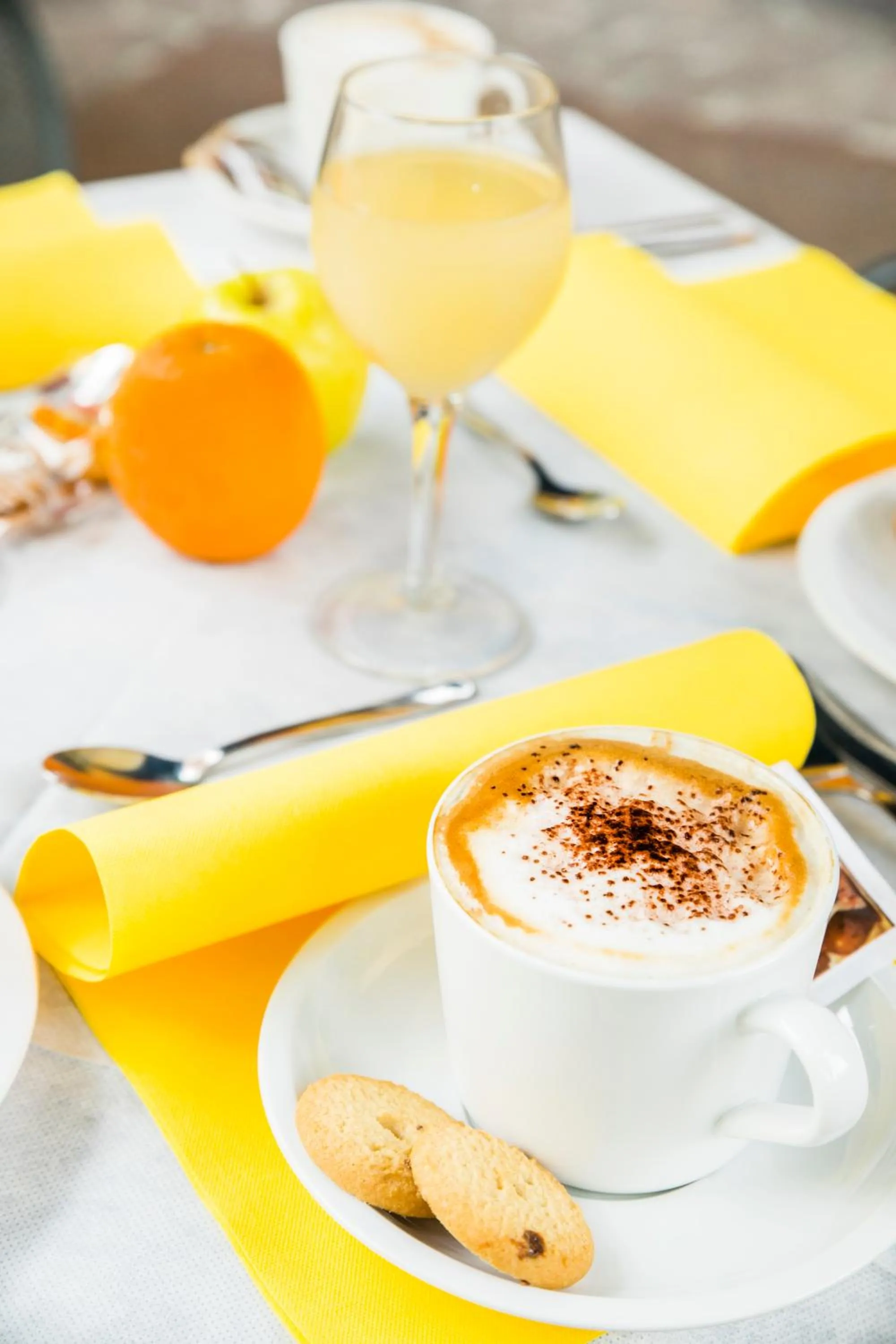 Buffet breakfast in Hotel Byron