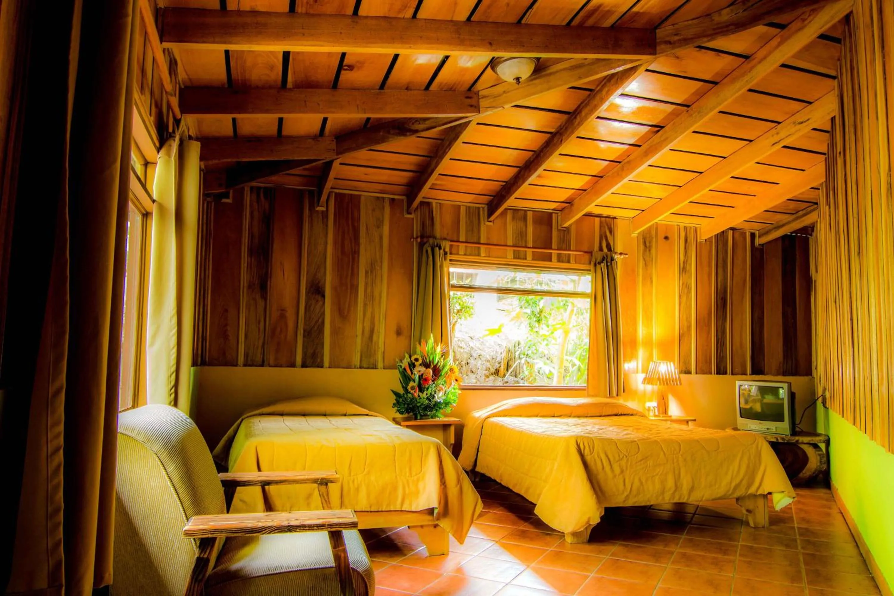 Bed in Hotel Cipreses