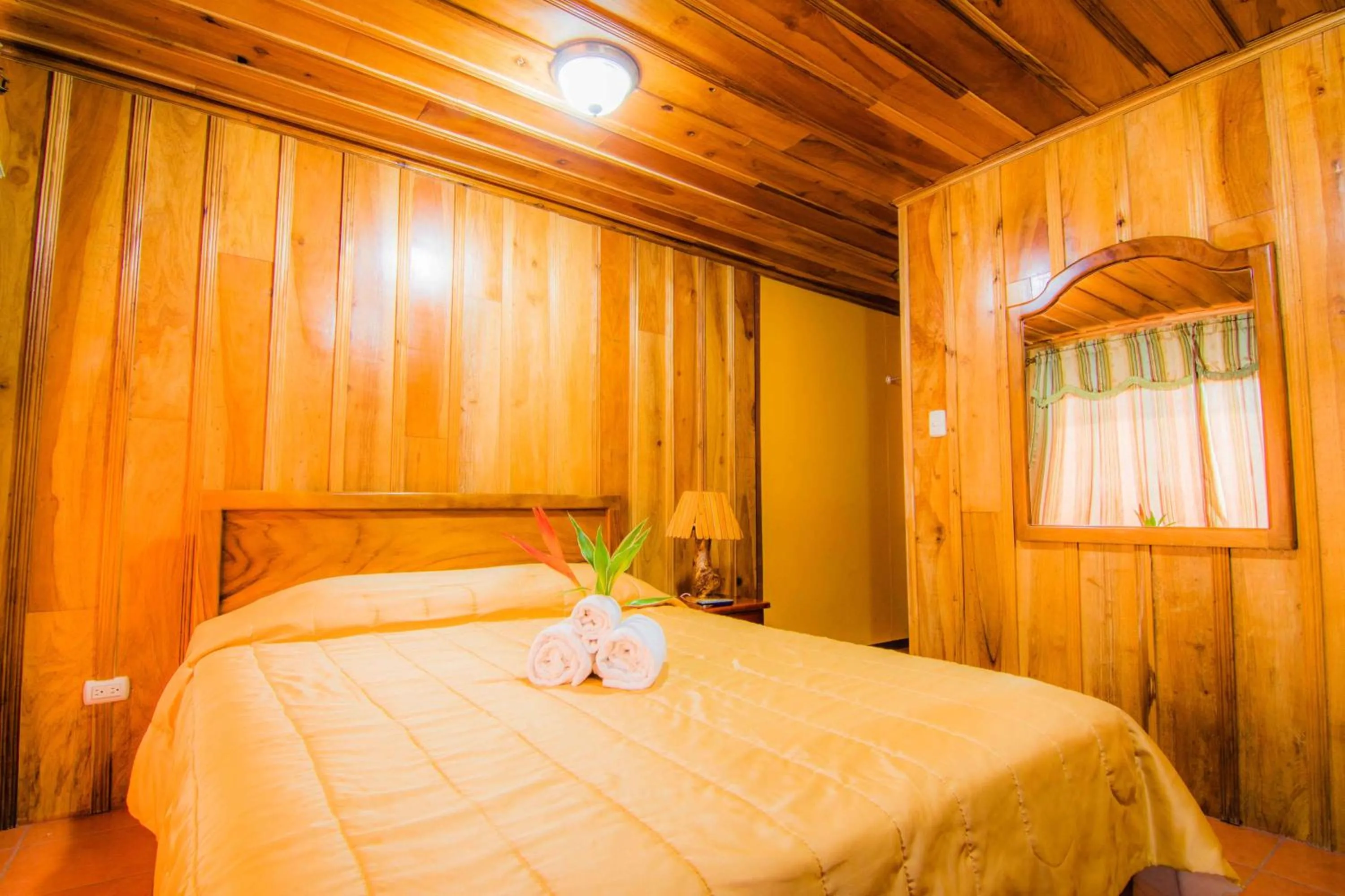 Bed in Hotel Cipreses