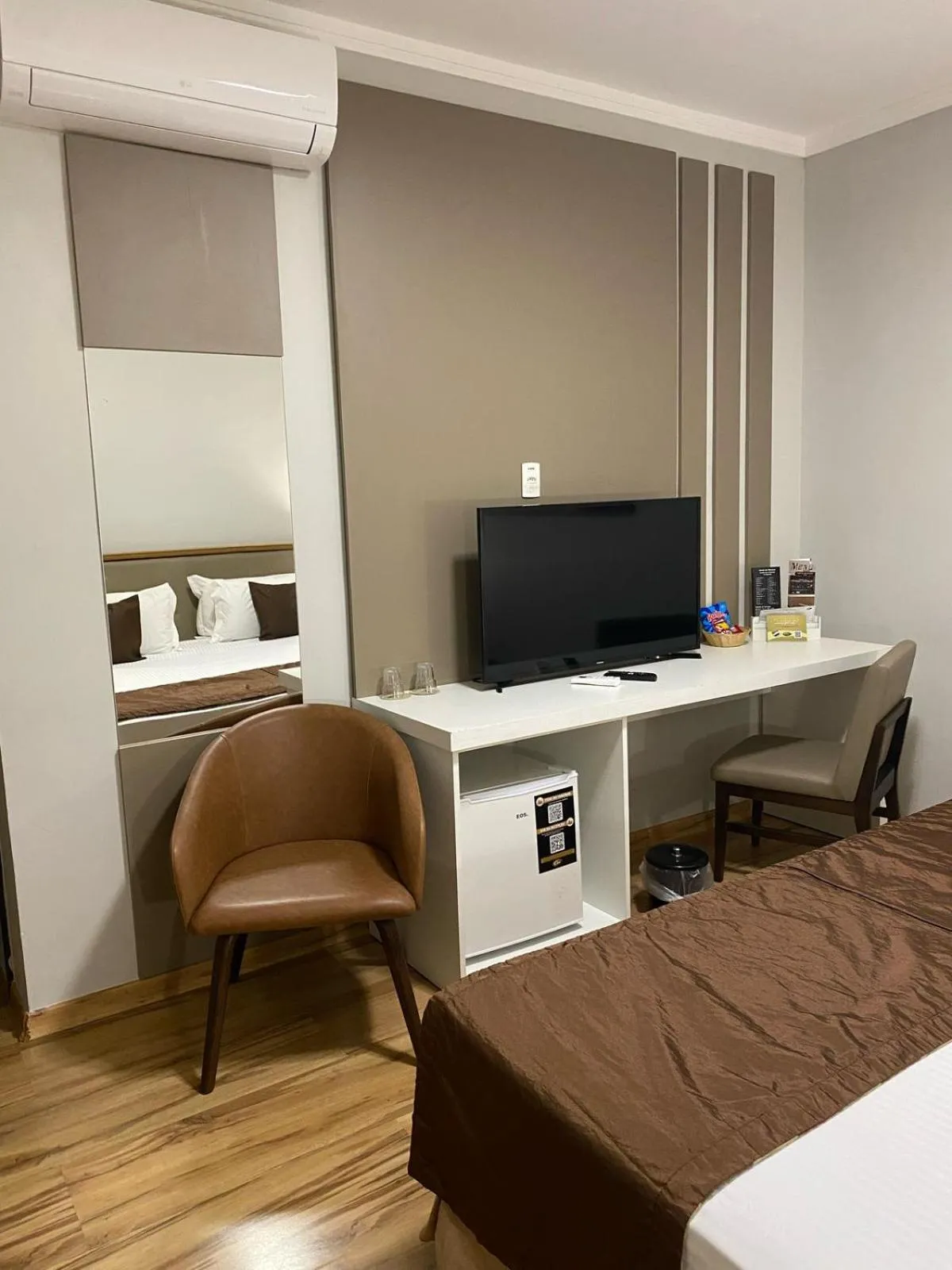 Bedroom, Bed in Class Hotel Alfenas