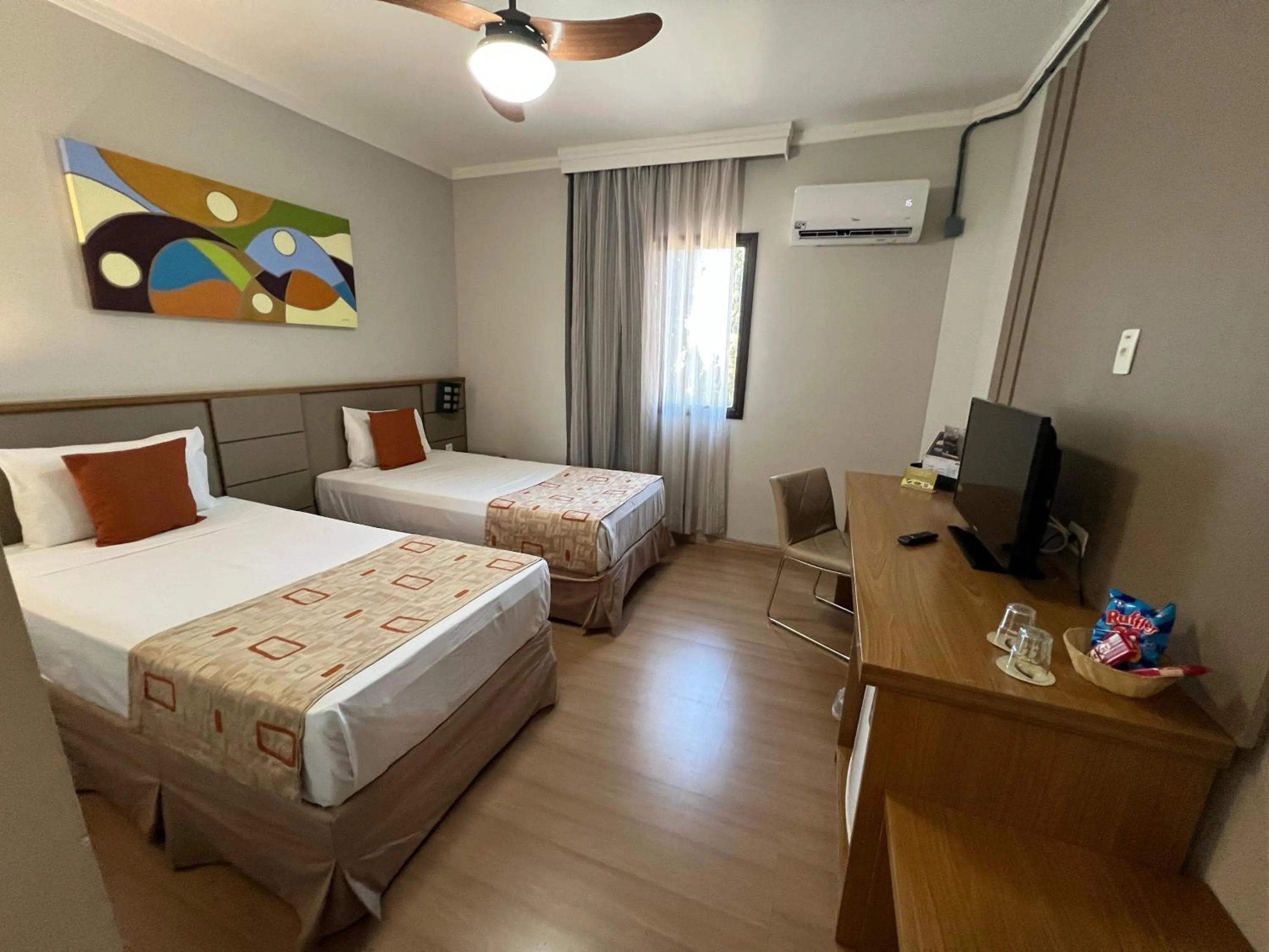 Bedroom, Bed in Class Hotel Alfenas