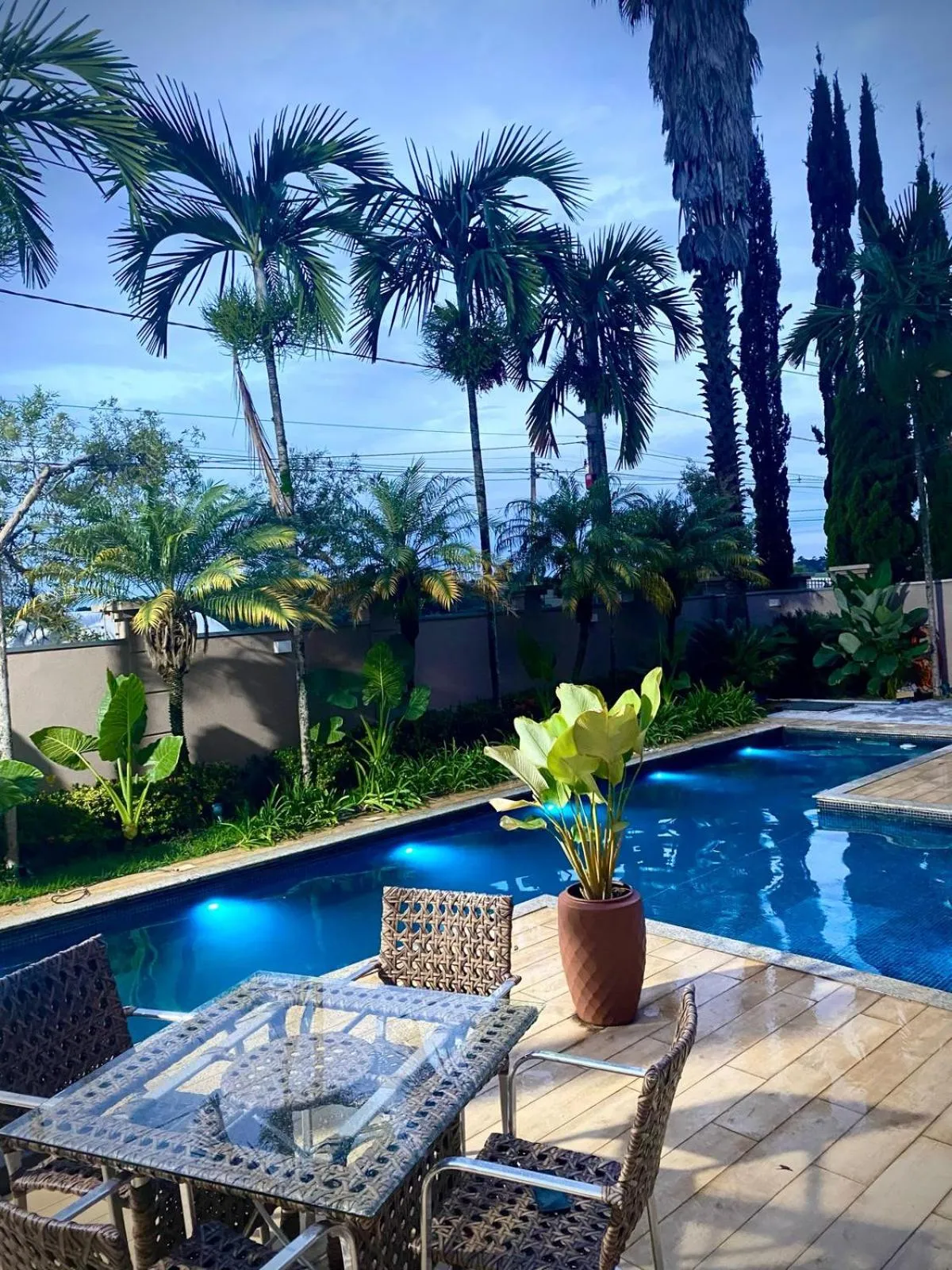 Swimming pool in Class Hotel Alfenas