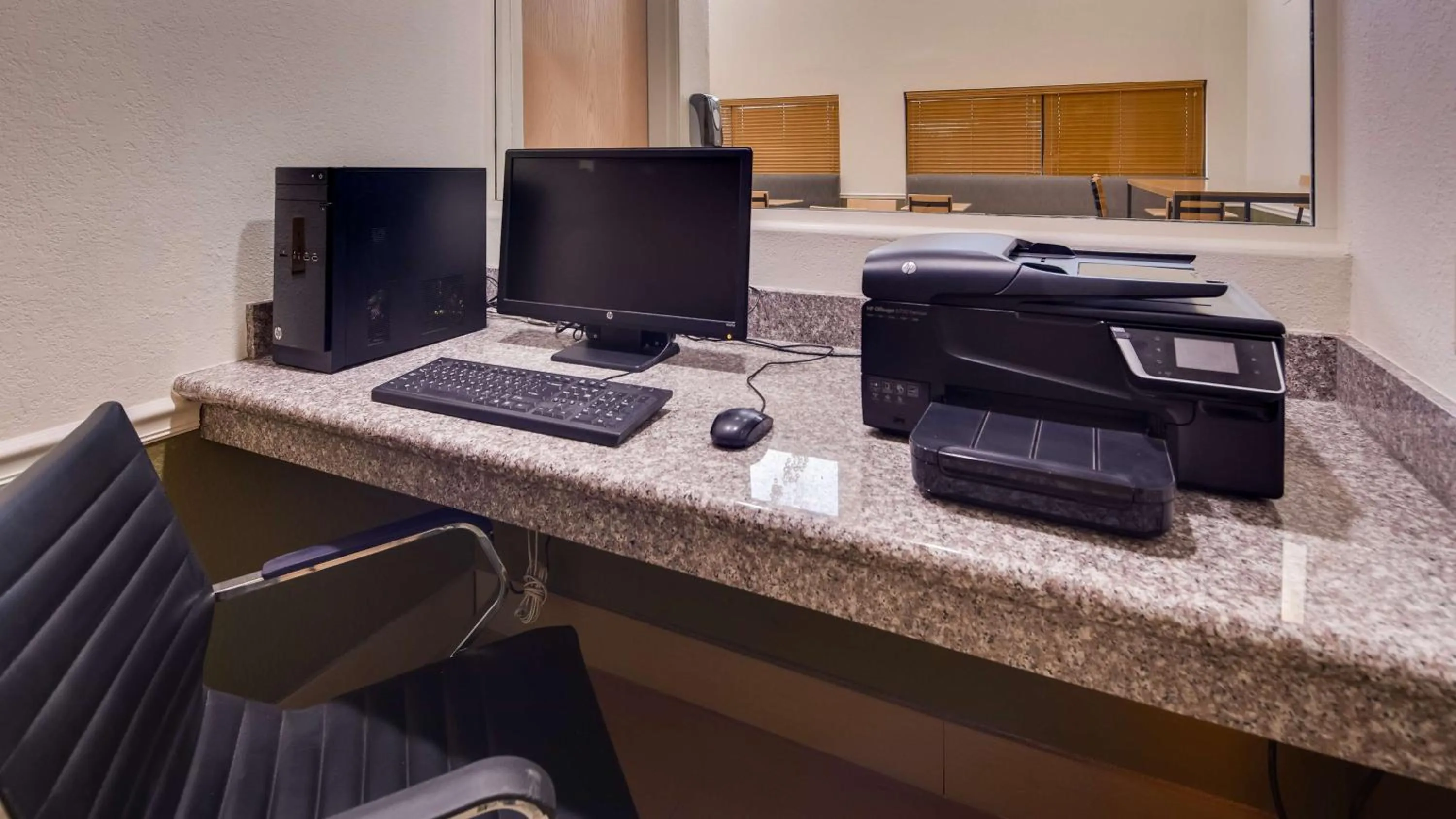 On site in Best Western Rayne Inn