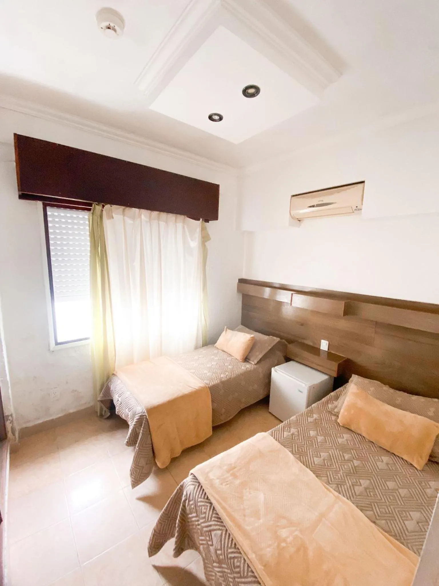Bed in Hotel Lujan
