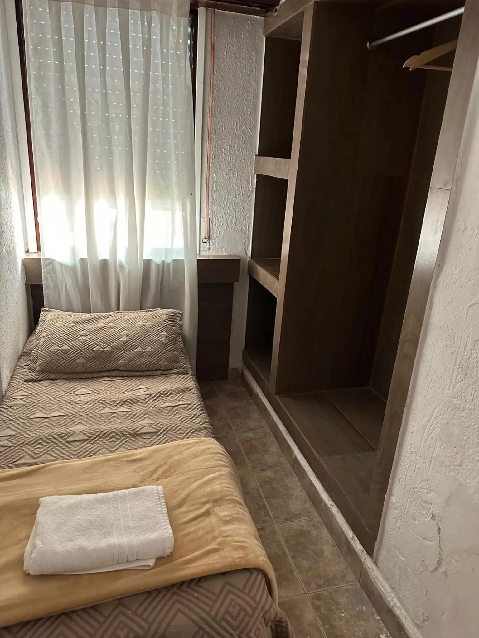 Bed in Hotel Lujan