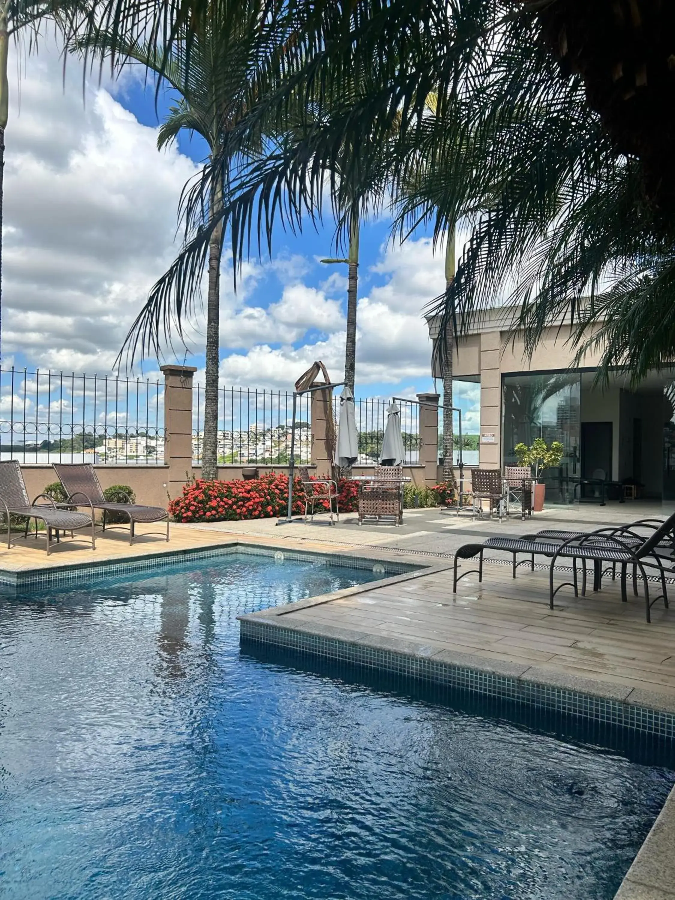 Swimming pool in Class Hotel Varginha Swimming pool in Class Hotel Varginha