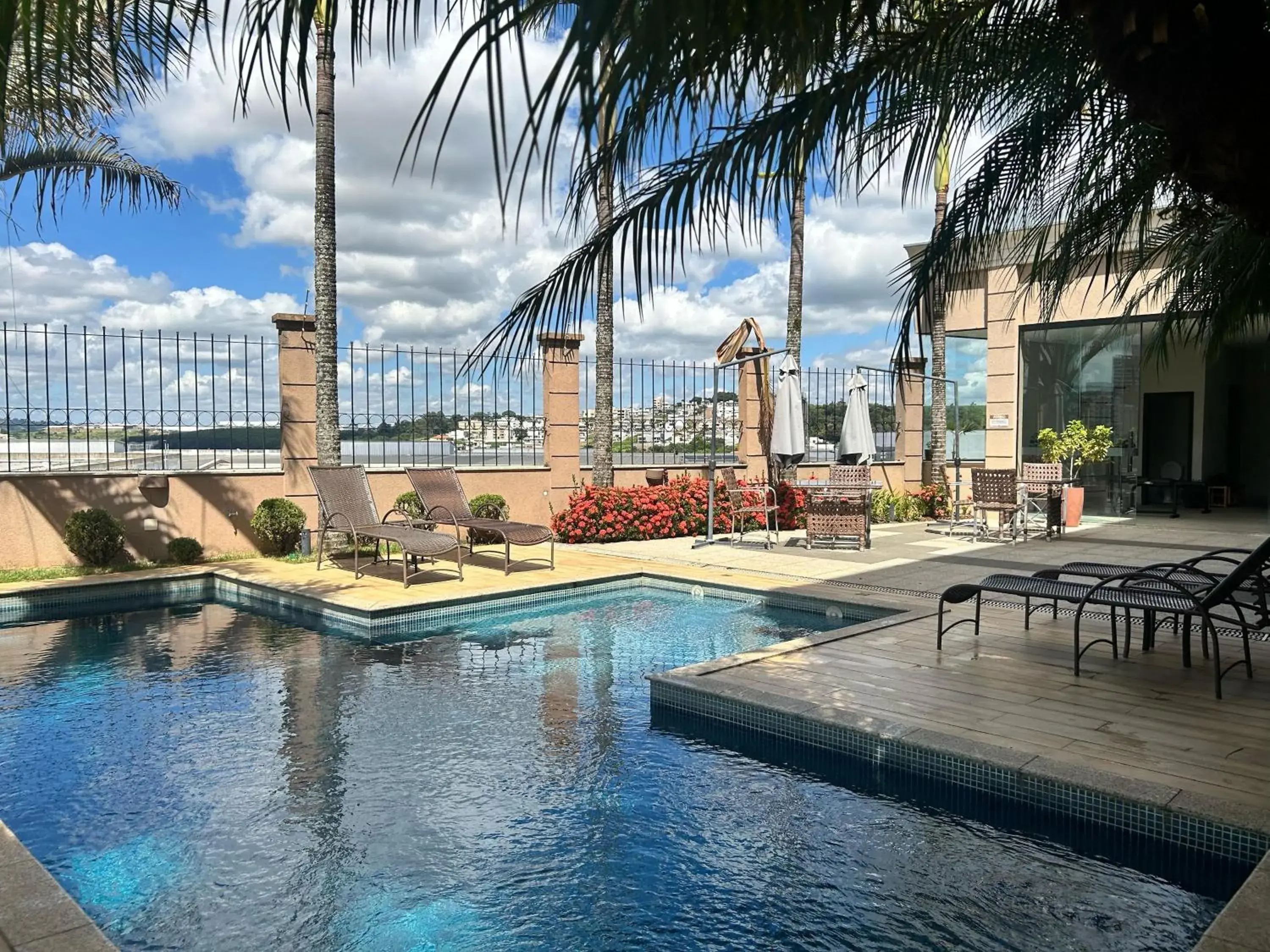 Swimming pool in Class Hotel Varginha Swimming pool in Class Hotel Varginha