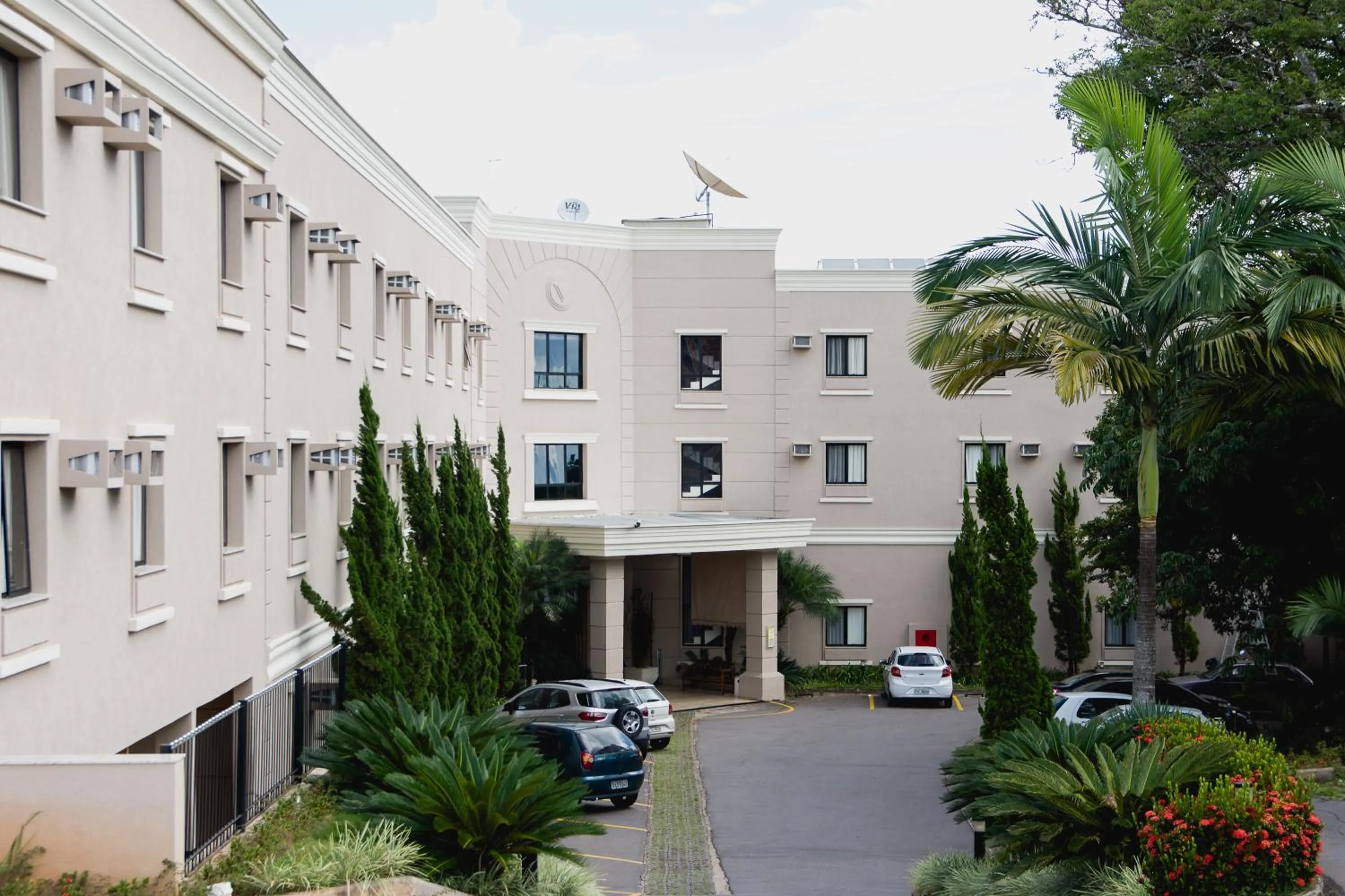 Facade/entrance in Class Hotel Varginha