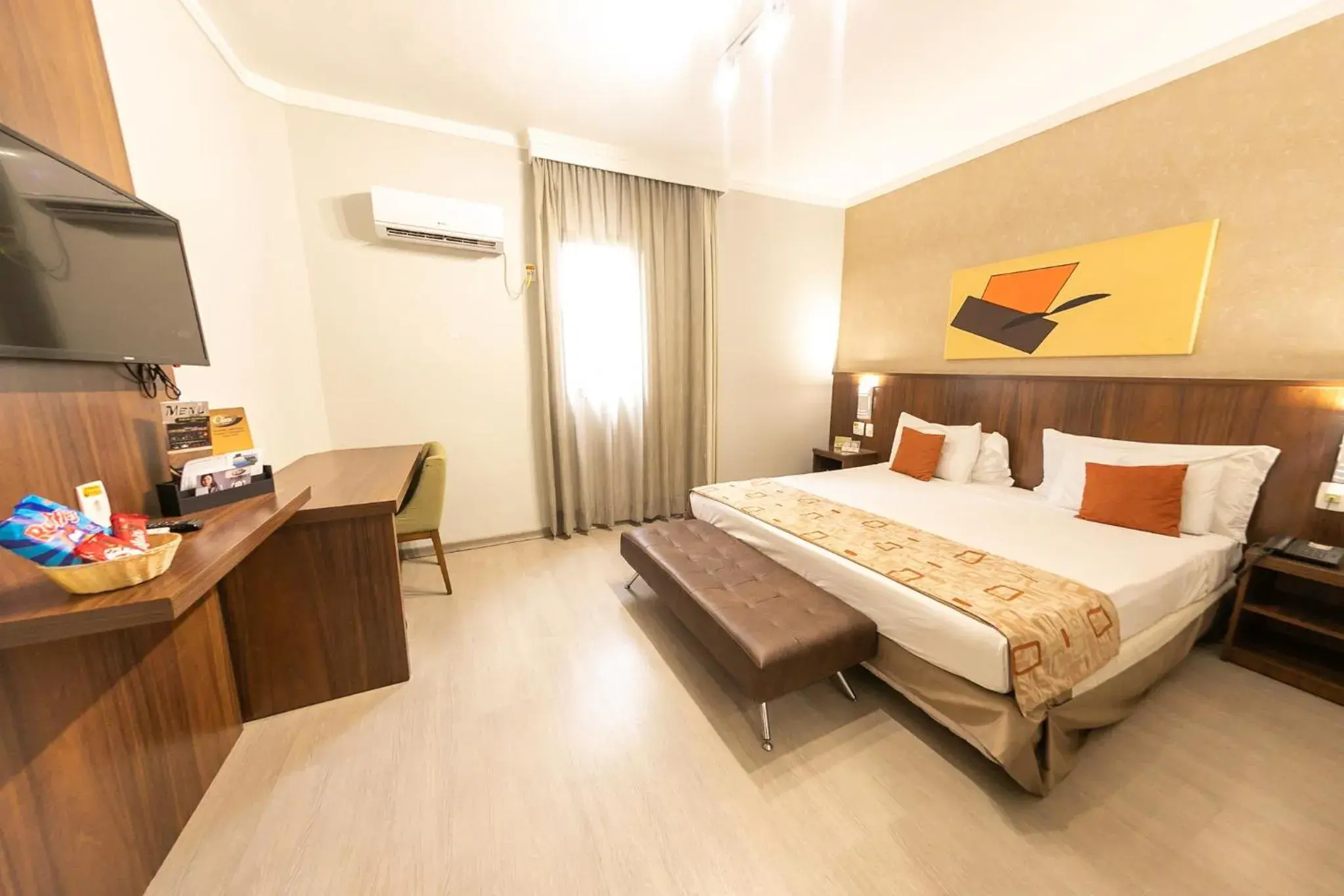 Suíte Luxo cama King Size - single occupancy in Class Hotel Varginha Suíte Luxo cama King Size - single occupancy in Class Hotel Varginha