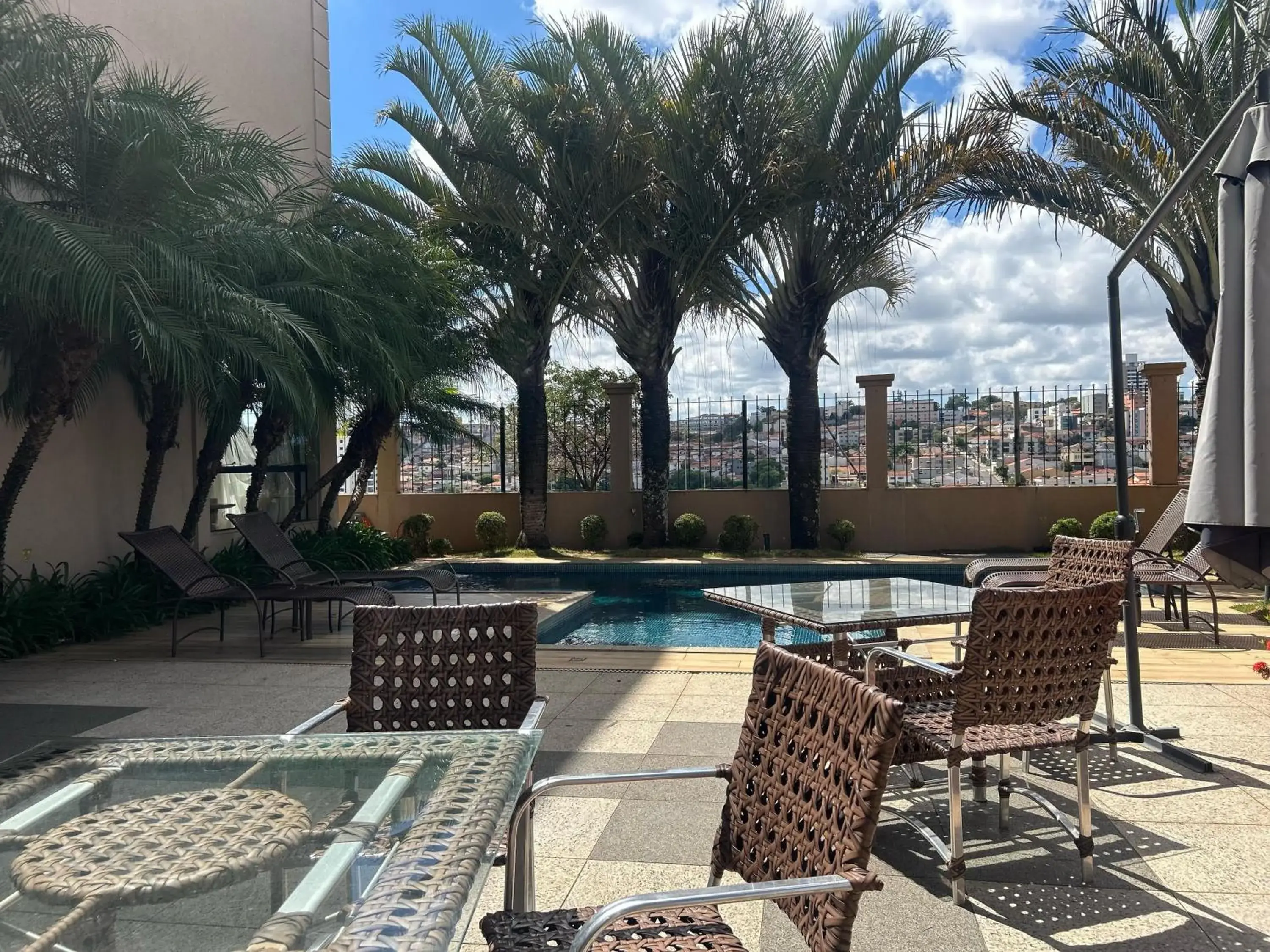 Swimming pool in Class Hotel Varginha Swimming pool in Class Hotel Varginha