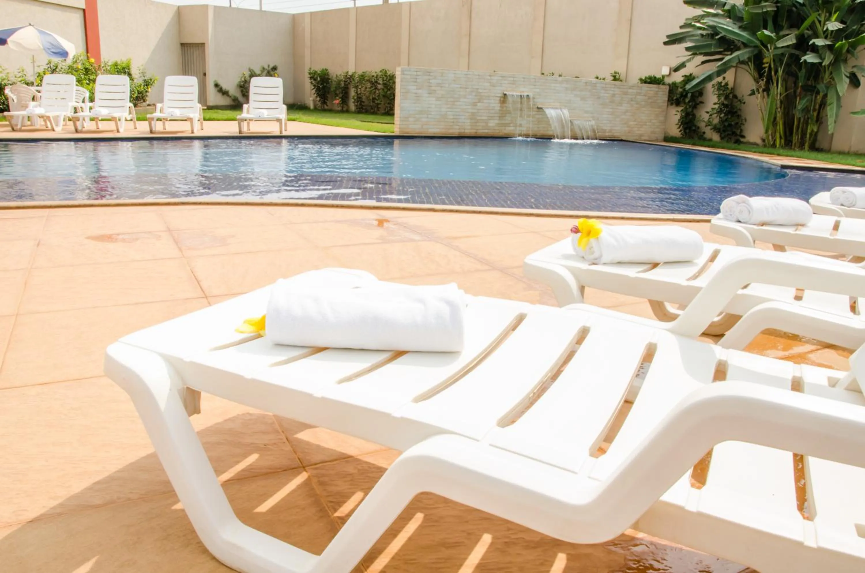 Pool view in Vale dos Carajás Hotel