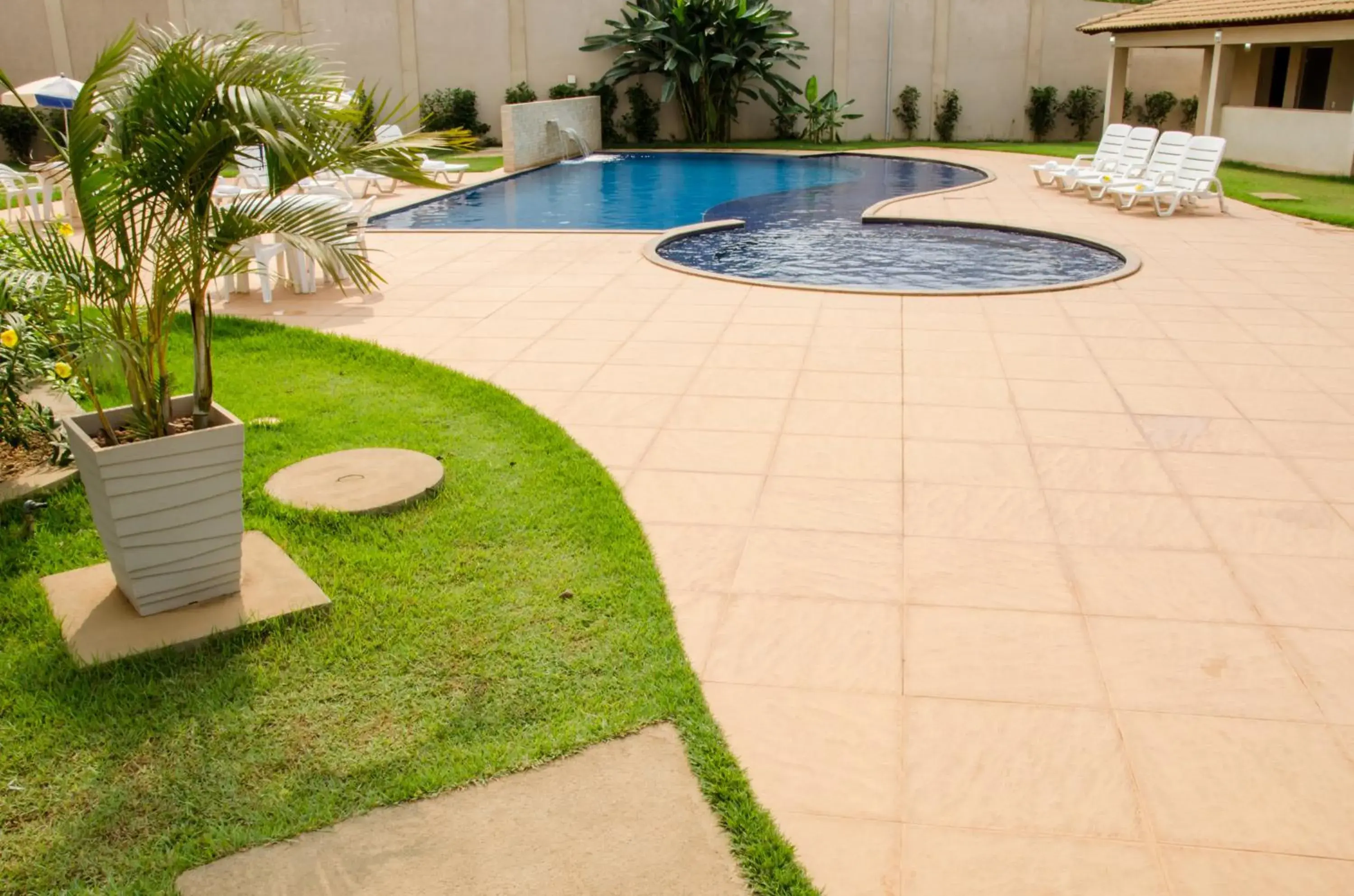 Swimming pool in Vale dos Carajás Hotel Swimming pool in Vale dos Carajás Hotel