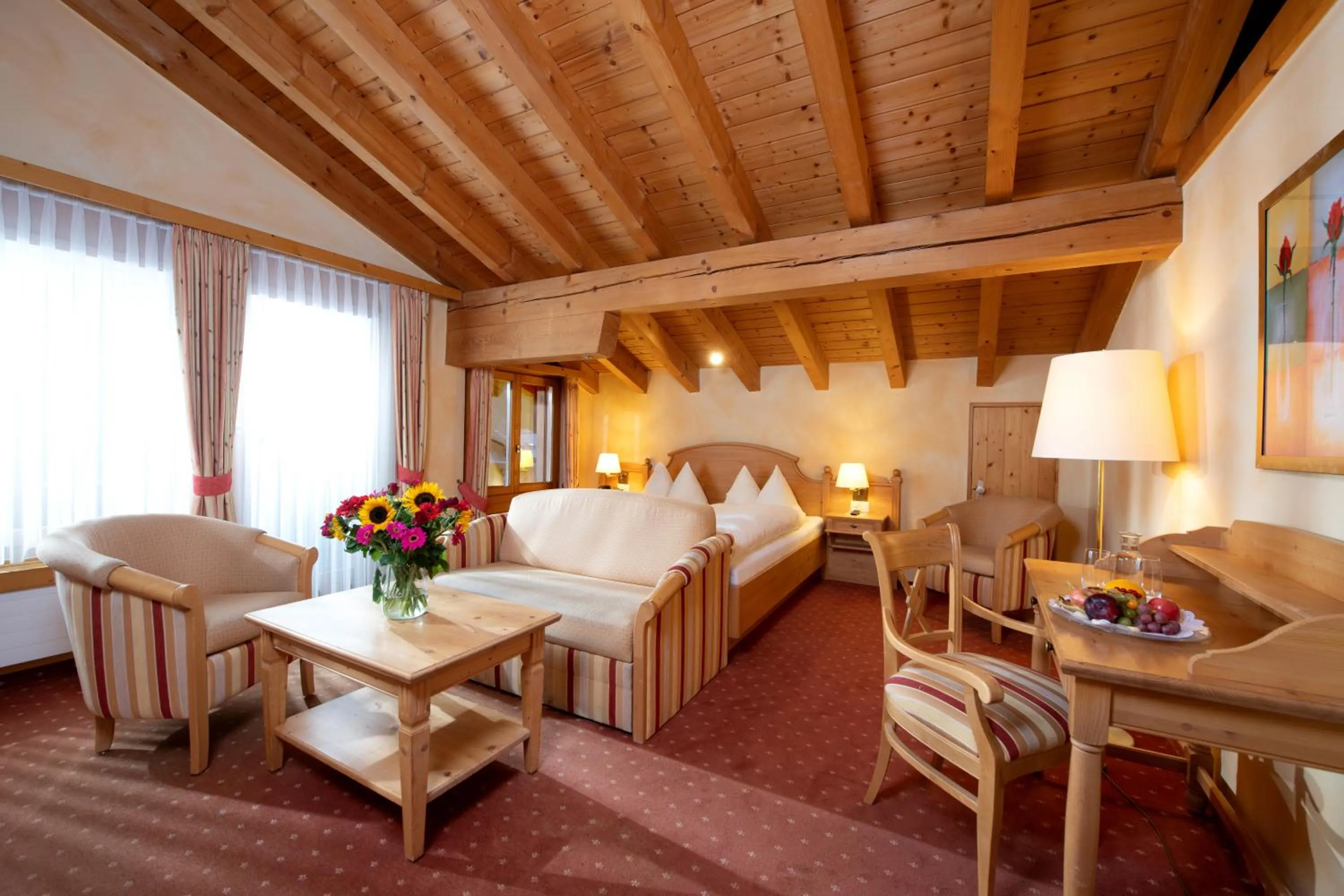Photo of the whole room, Bed in Silvretta Parkhotel