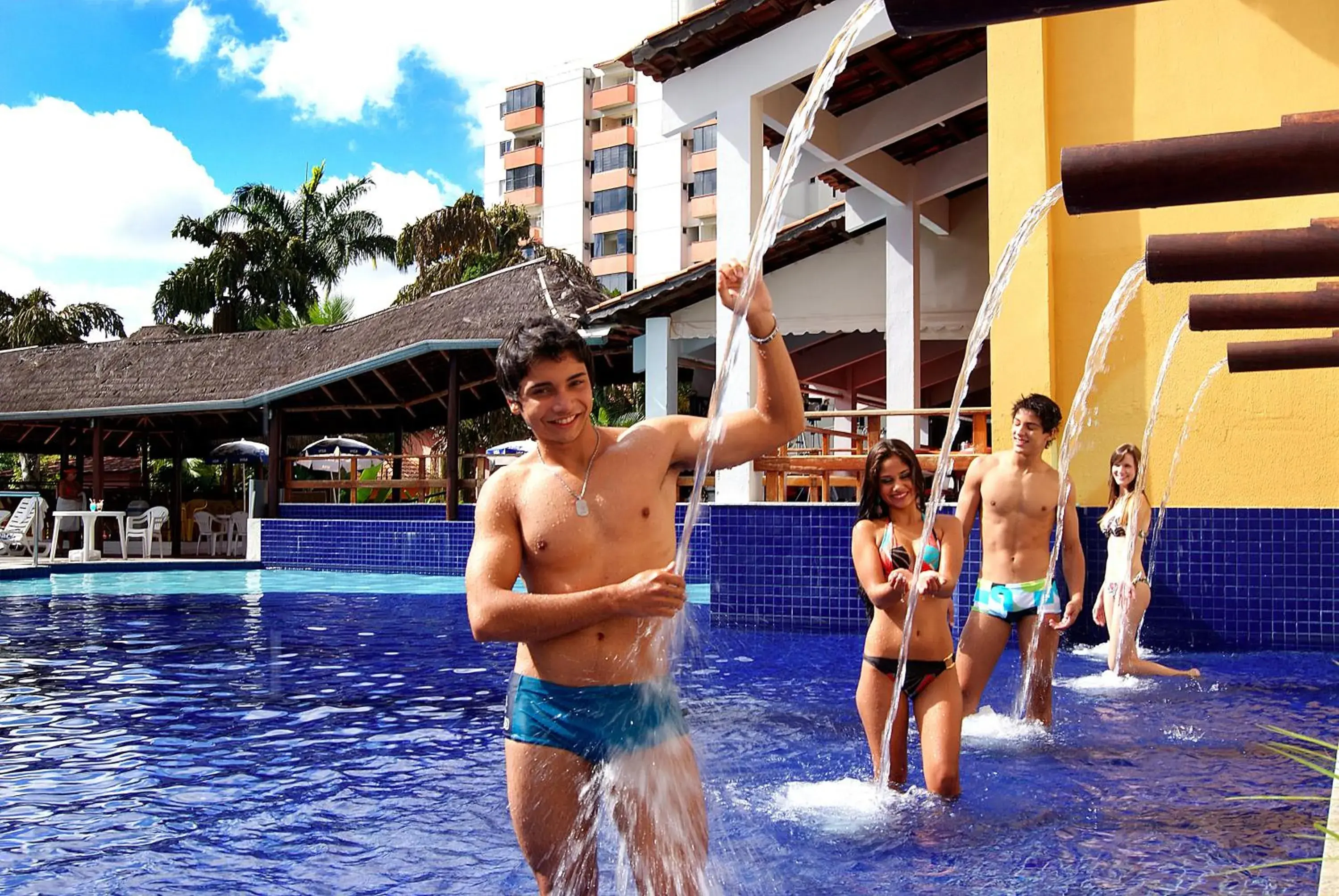 Swimming pool in Acqua Bella Thermas Hotel Swimming pool in Acqua Bella Thermas Hotel