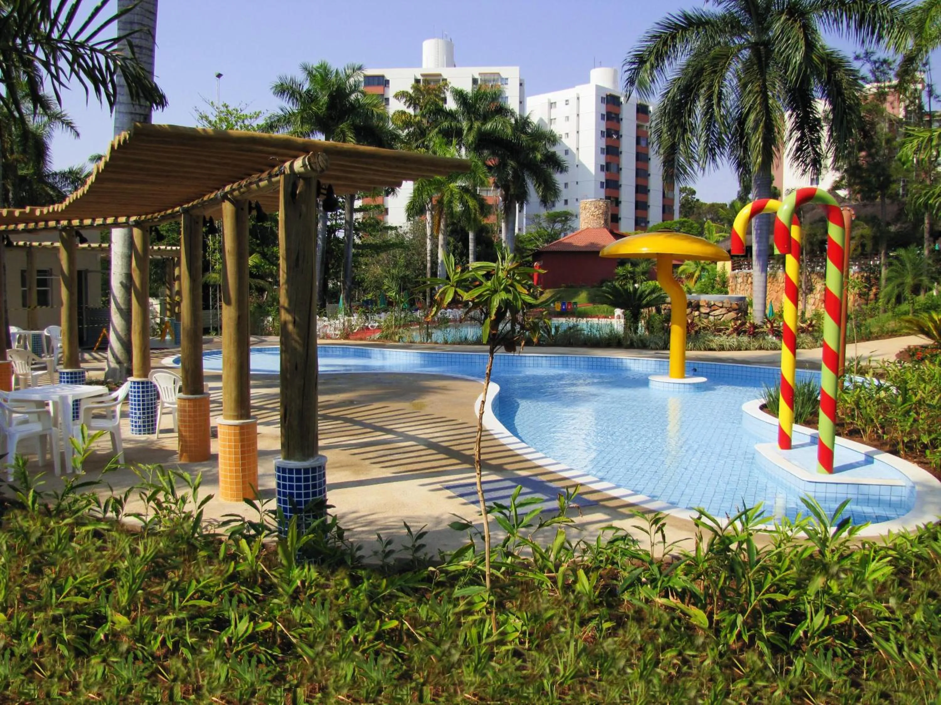 Children play ground in Acqua Bella Thermas Hotel