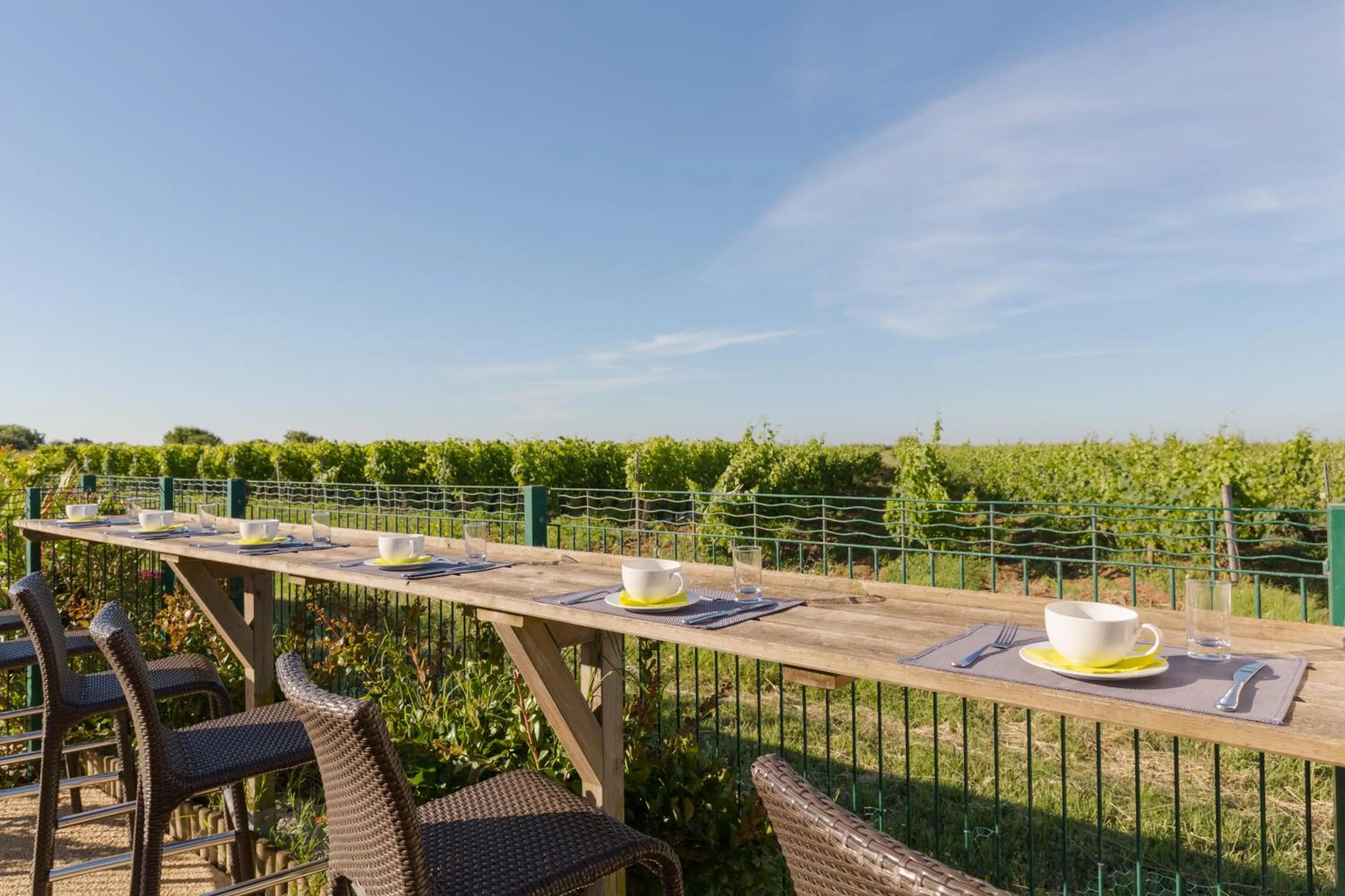 Breakfast in Hôtel Les Vignes de la Chapelle, "The Originals Relais"