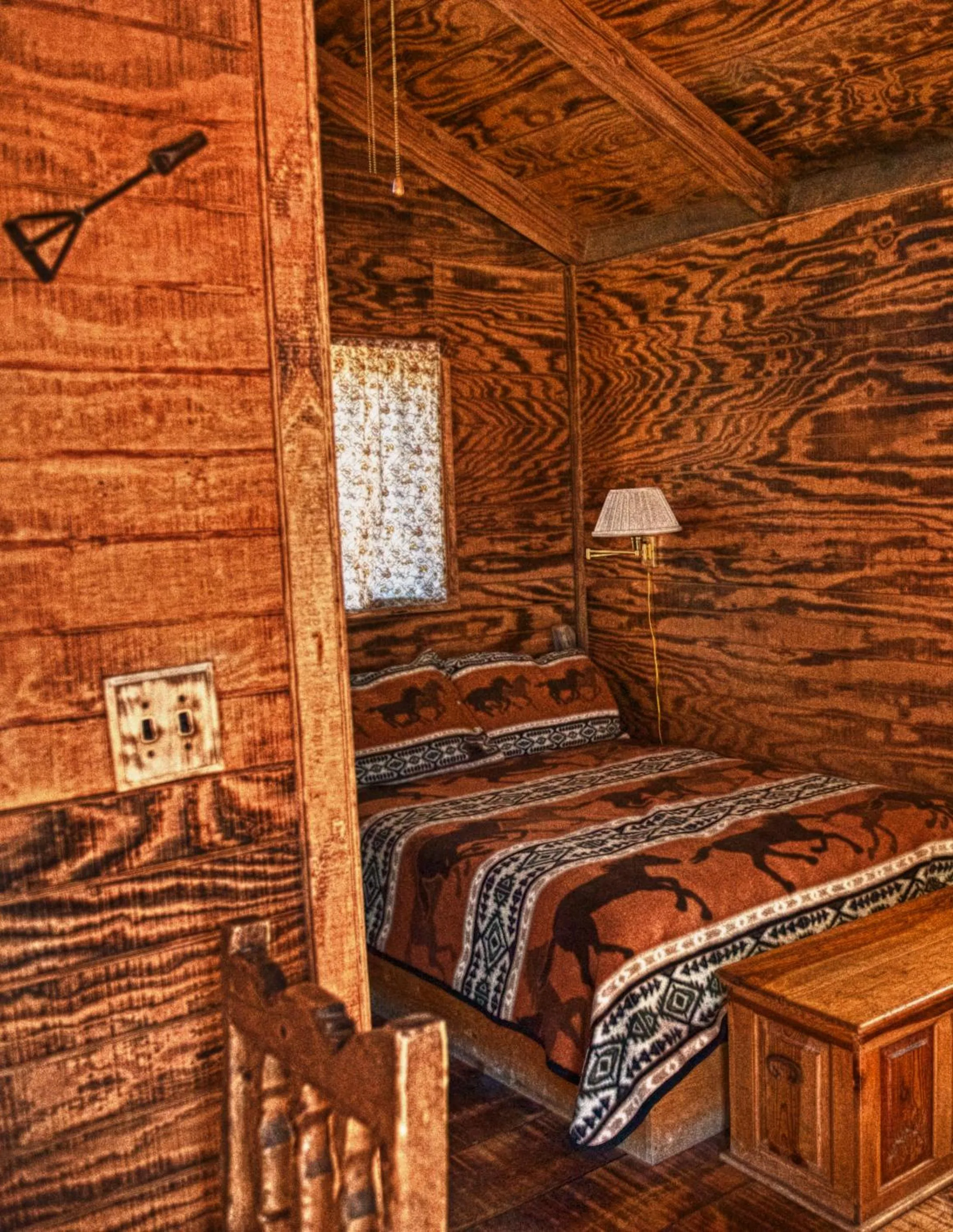 Living room, Bed in Grand Canyon Western Ranch