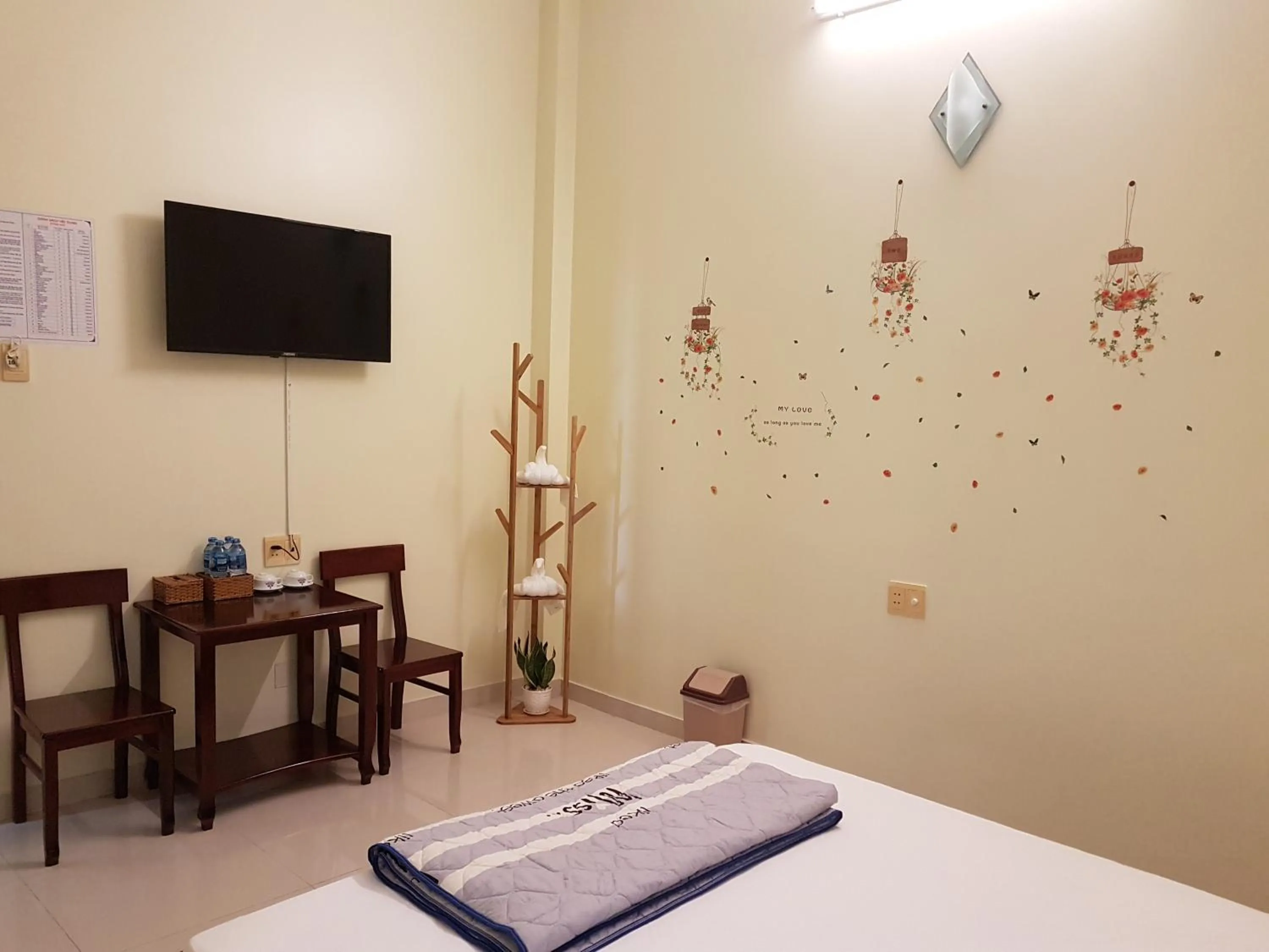 Bed in Hostel Đặng Lợi ホステルダンロイ