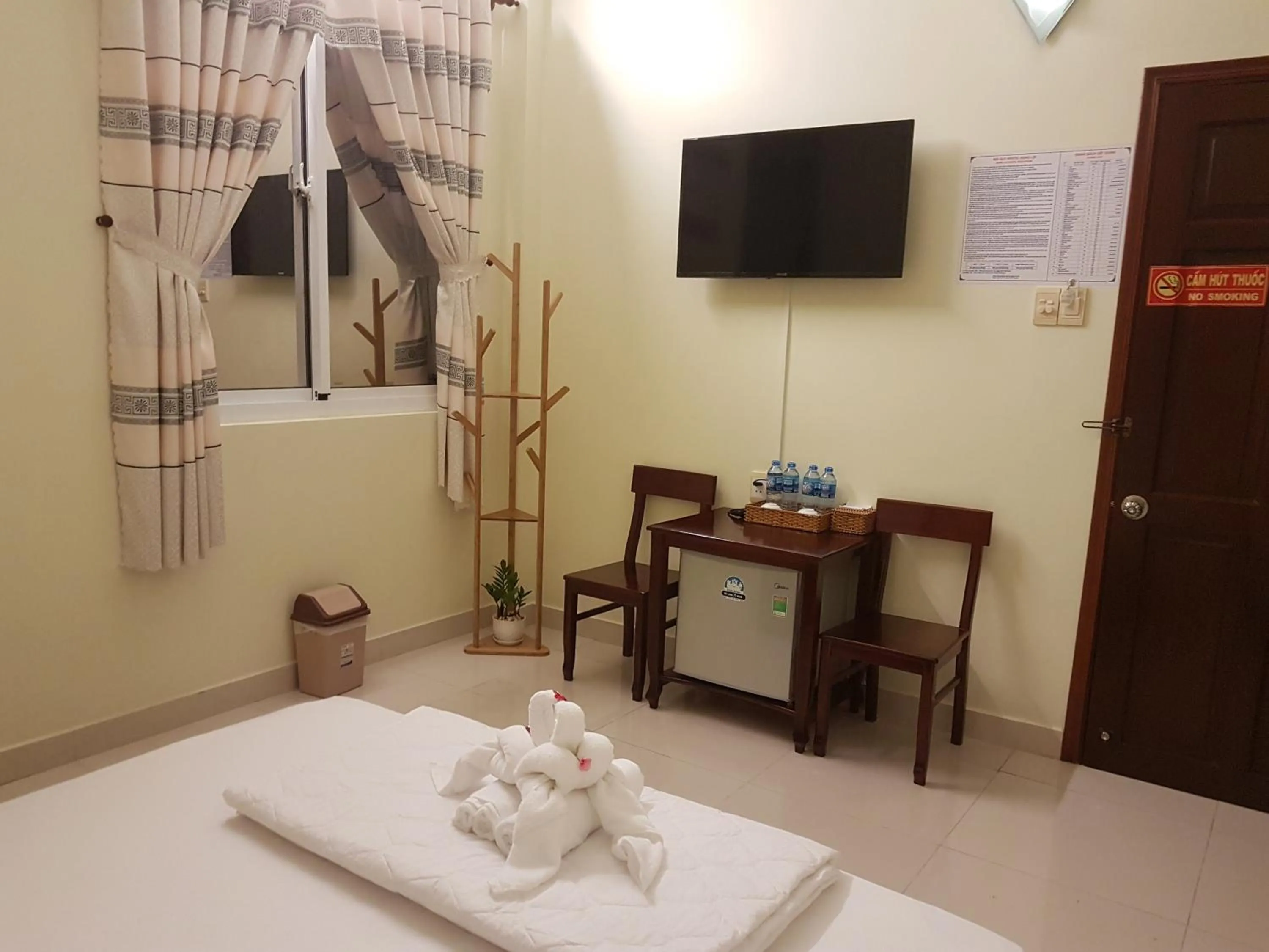 Bed in Hostel Đặng Lợi ホステルダンロイ