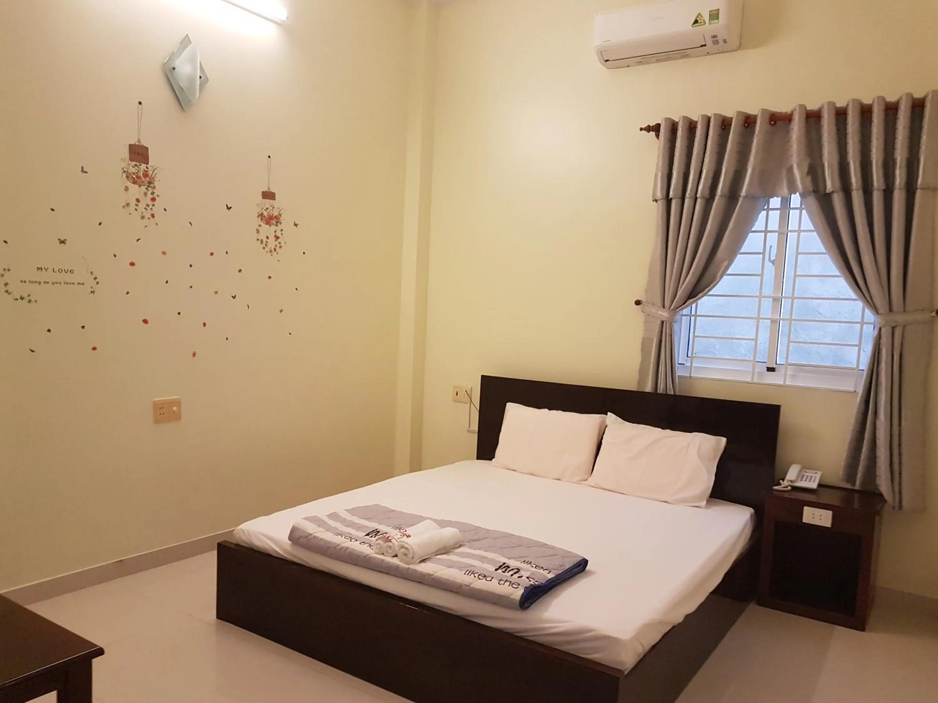 Bed in Hostel Đặng Lợi ホステルダンロイ