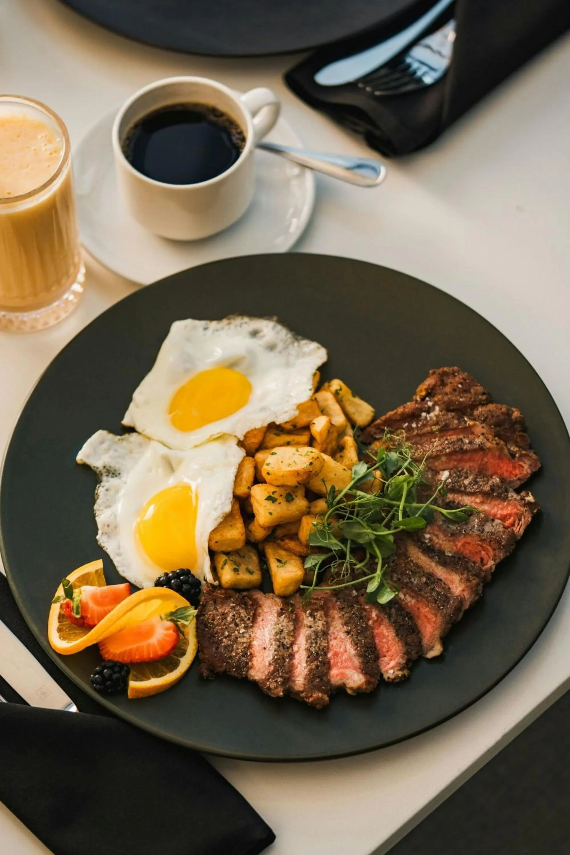 Breakfast in Sheraton Montreal Airport Hotel